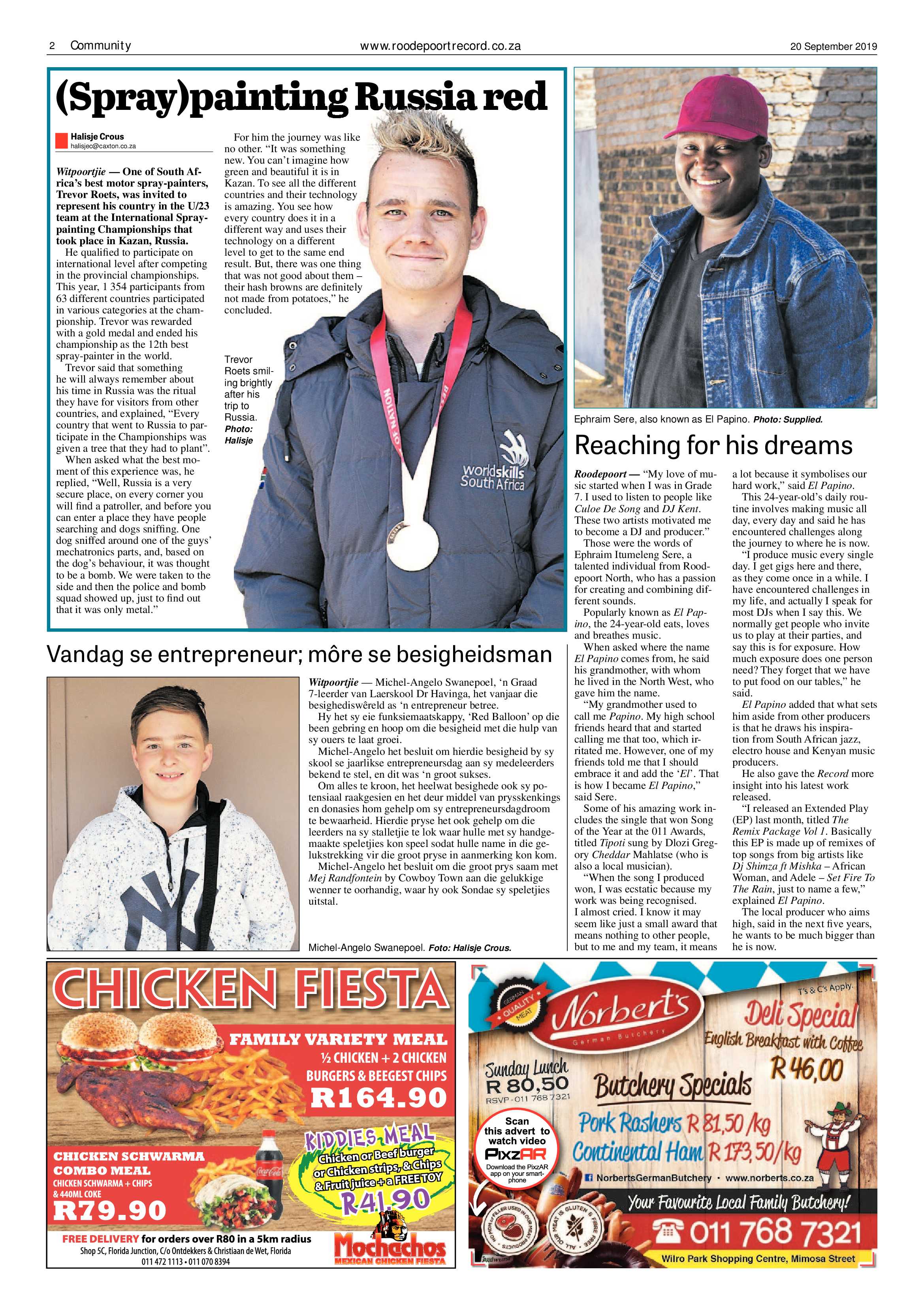 Roodepoort Record 20 September 2019 page 2
