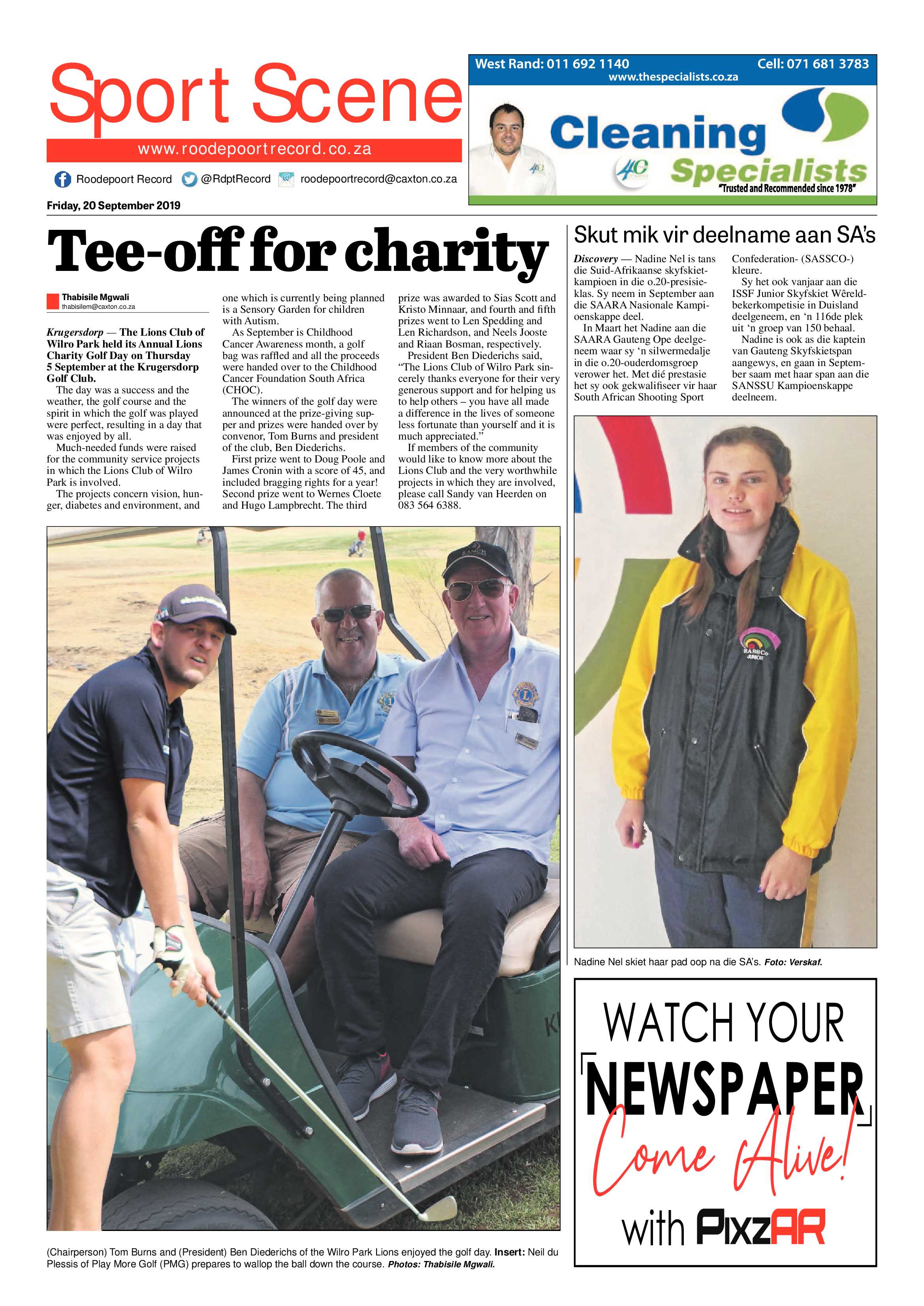 Roodepoort Record 20 September 2019 page 20