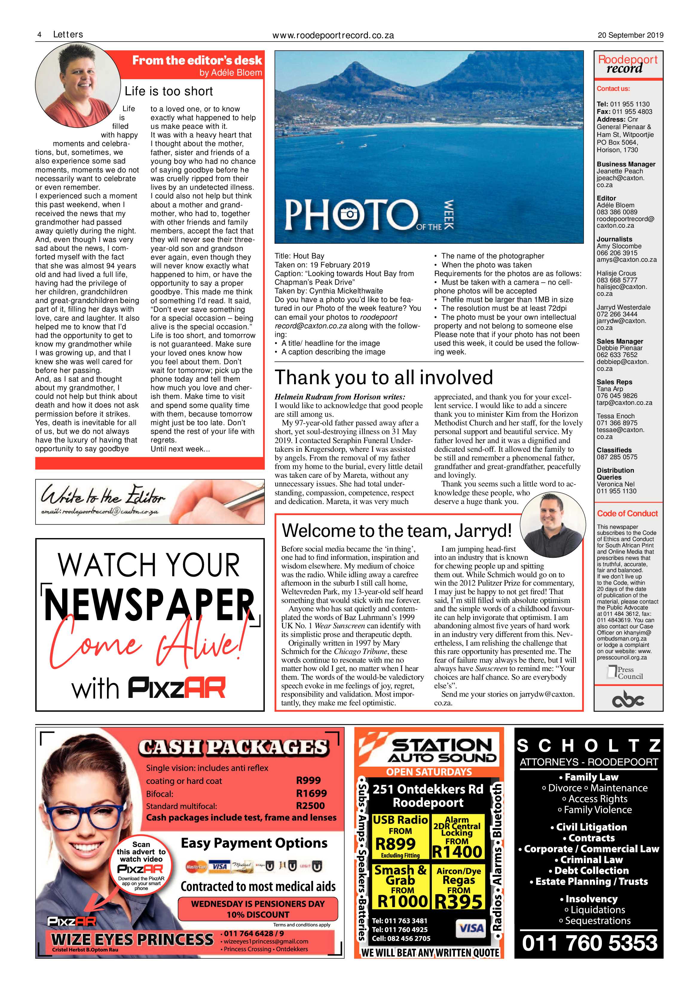 Roodepoort Record 20 September 2019 page 4