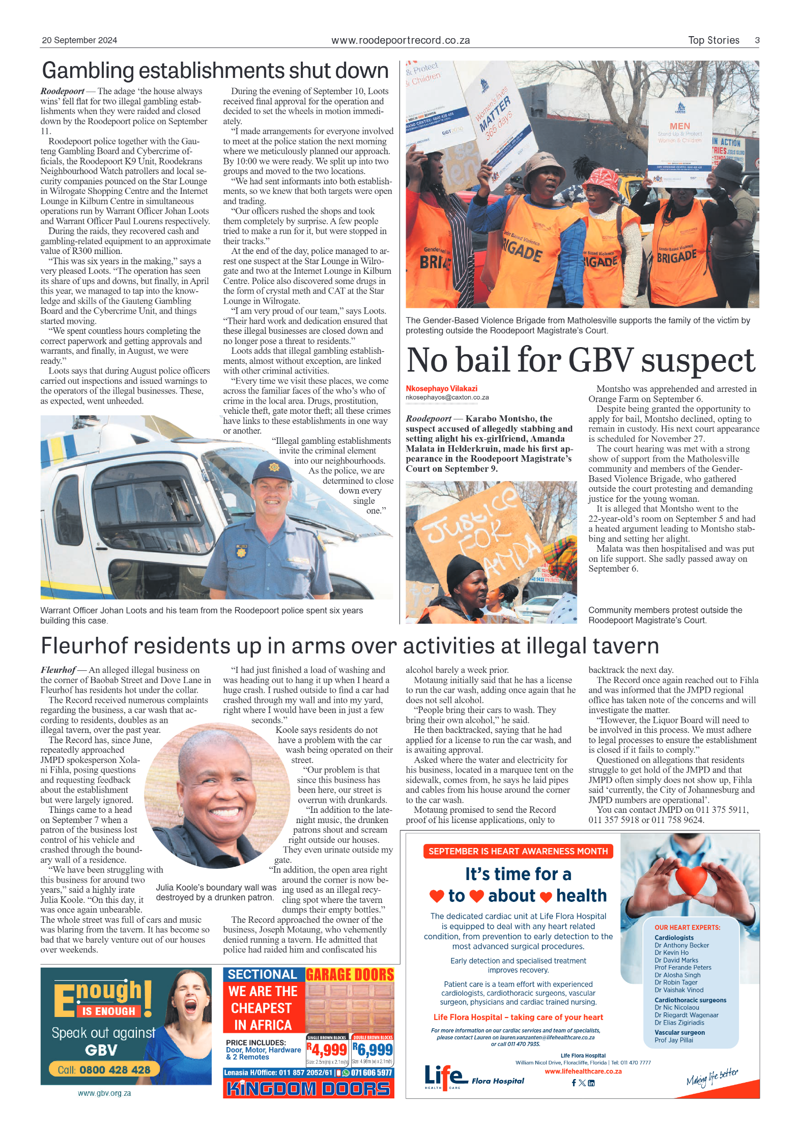 Roodepoort Record 20 September 2024 page 3