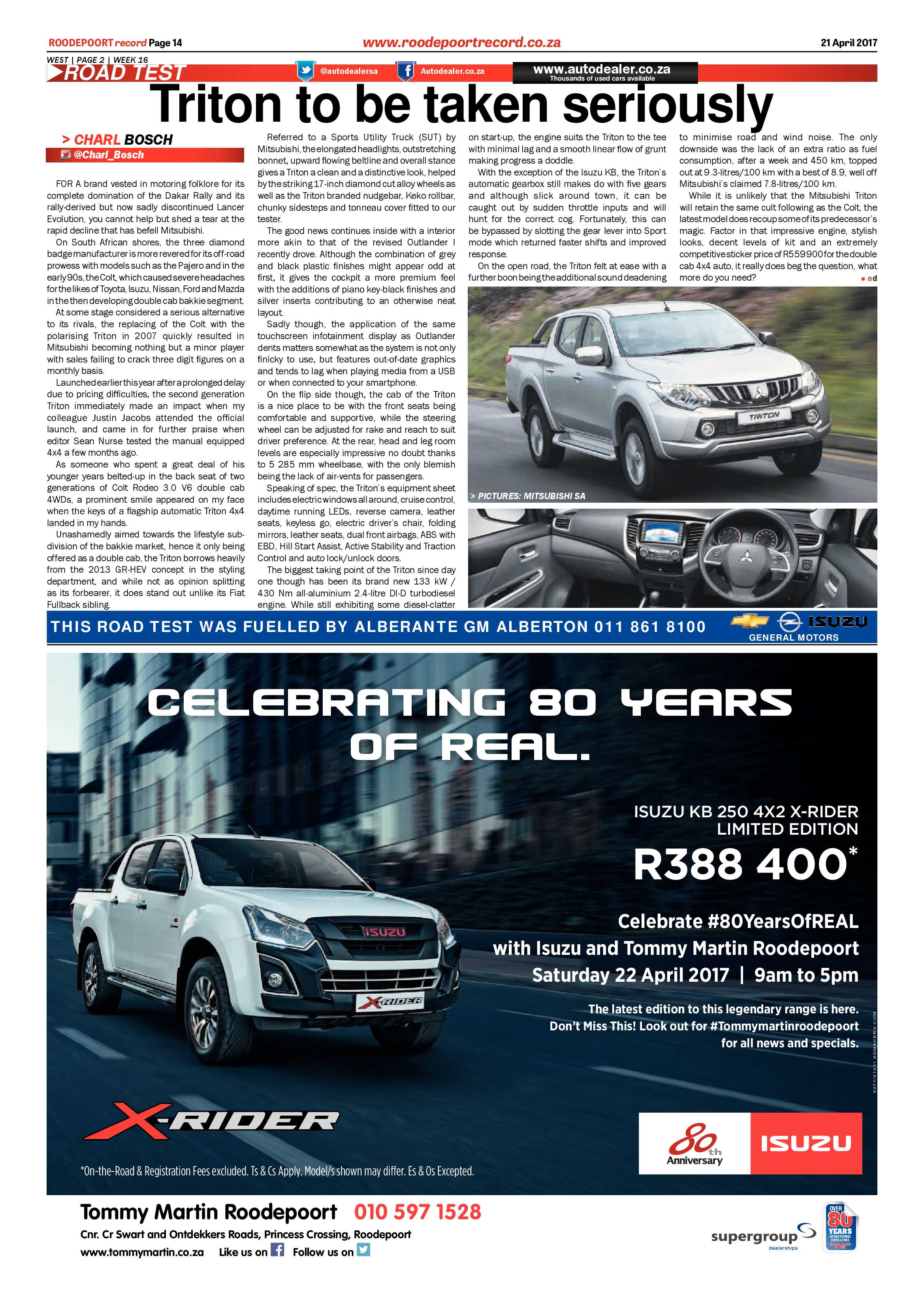 Roodepoort Record 21 April 2017 page 14