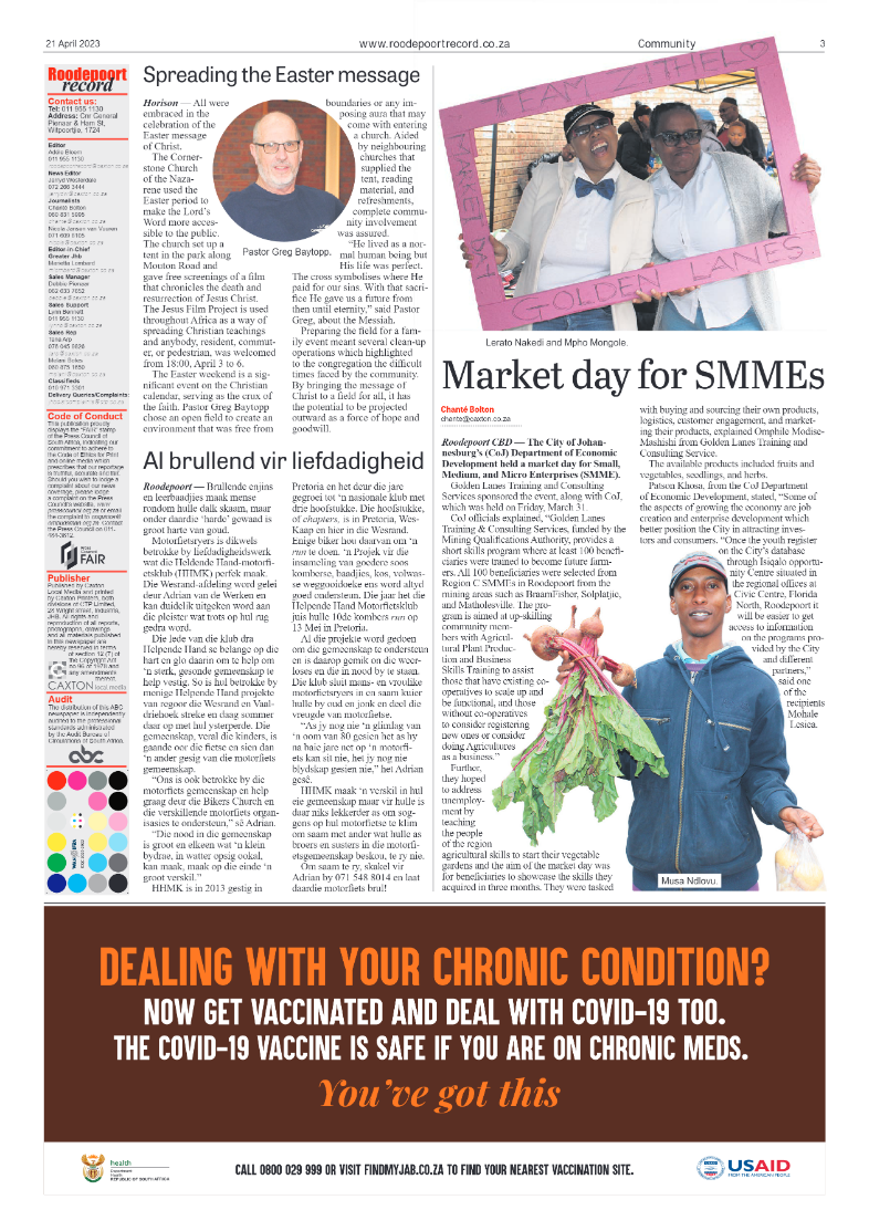 Roodepoort Record 21 April 2023 page 3