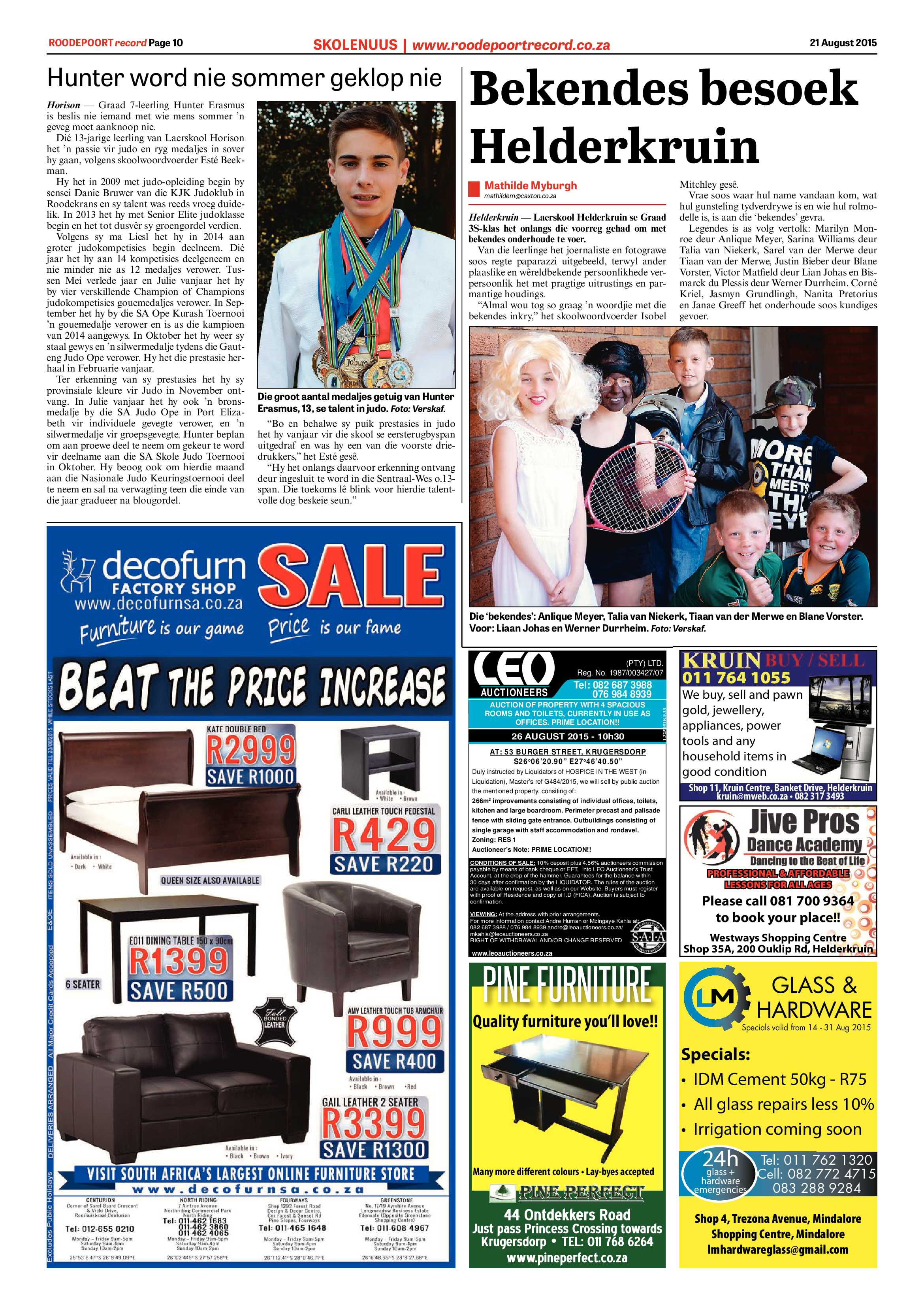 Roodepoort Record 21 August 2015 page 10