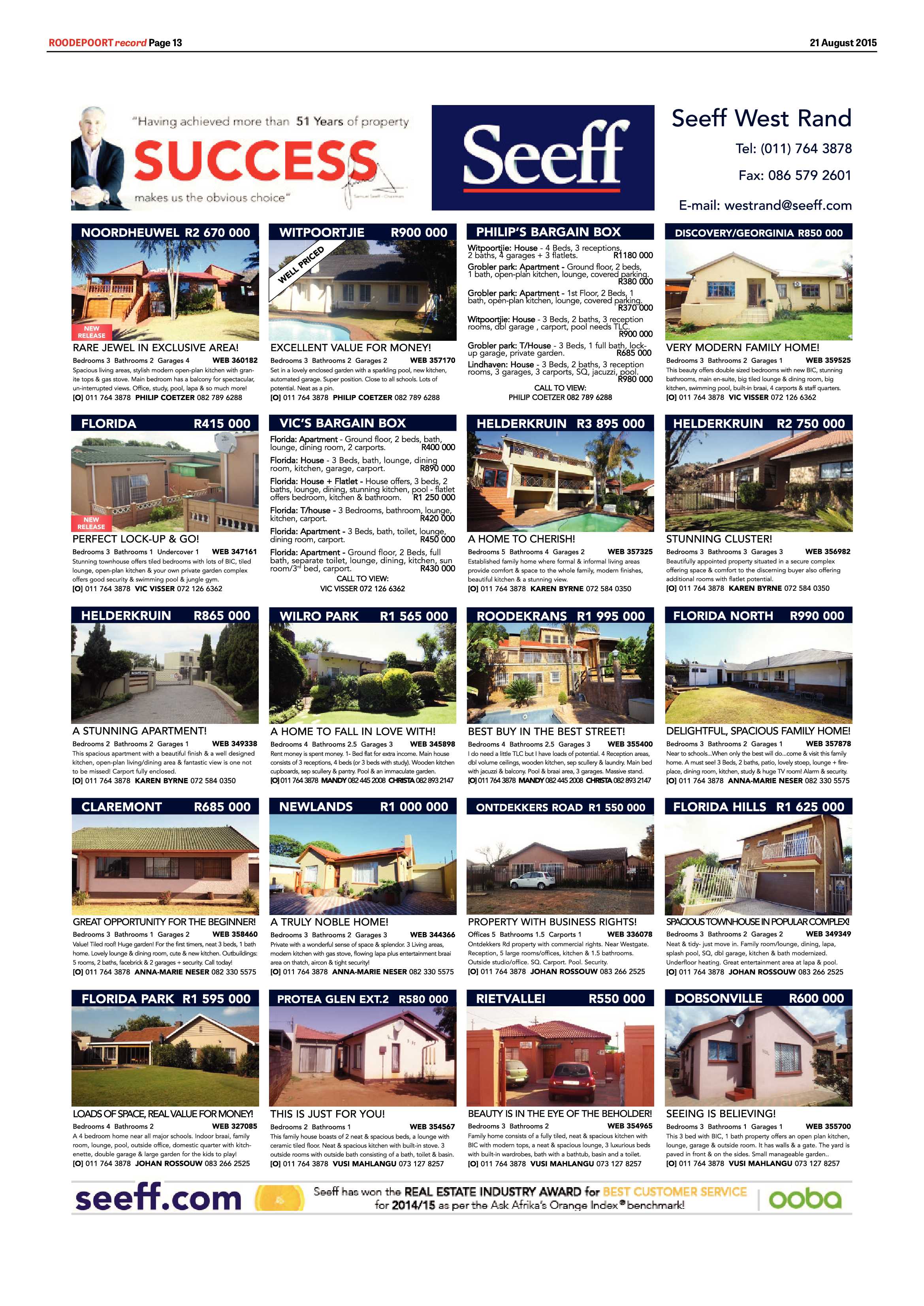 Roodepoort Record 21 August 2015 page 18