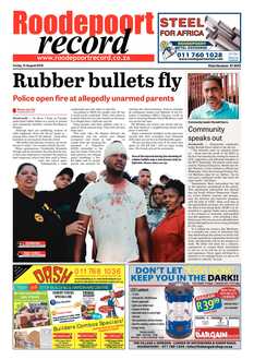 Roodepoort Record 21 August 2015