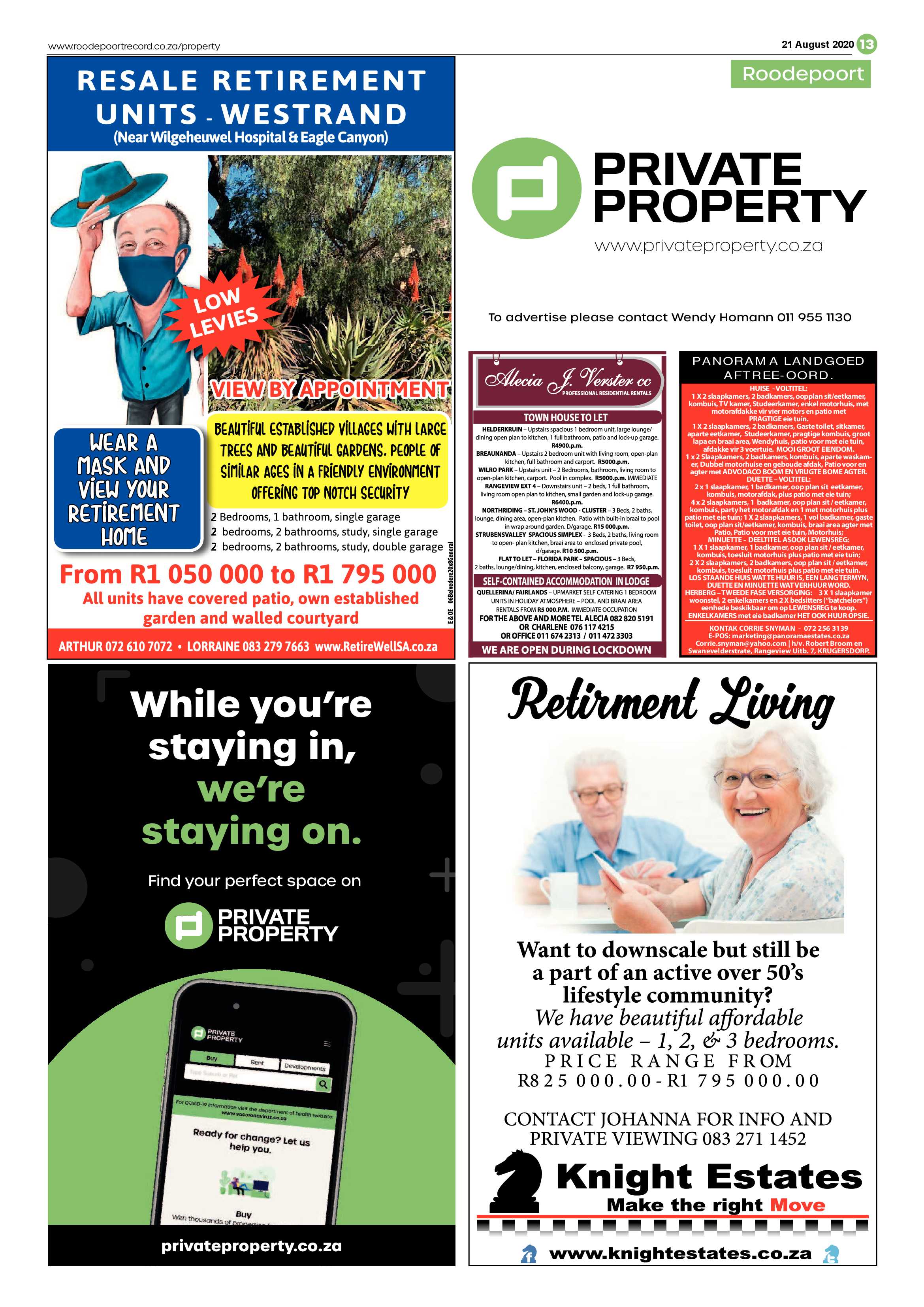 Roodepoort Record 21 August 2020 page 13