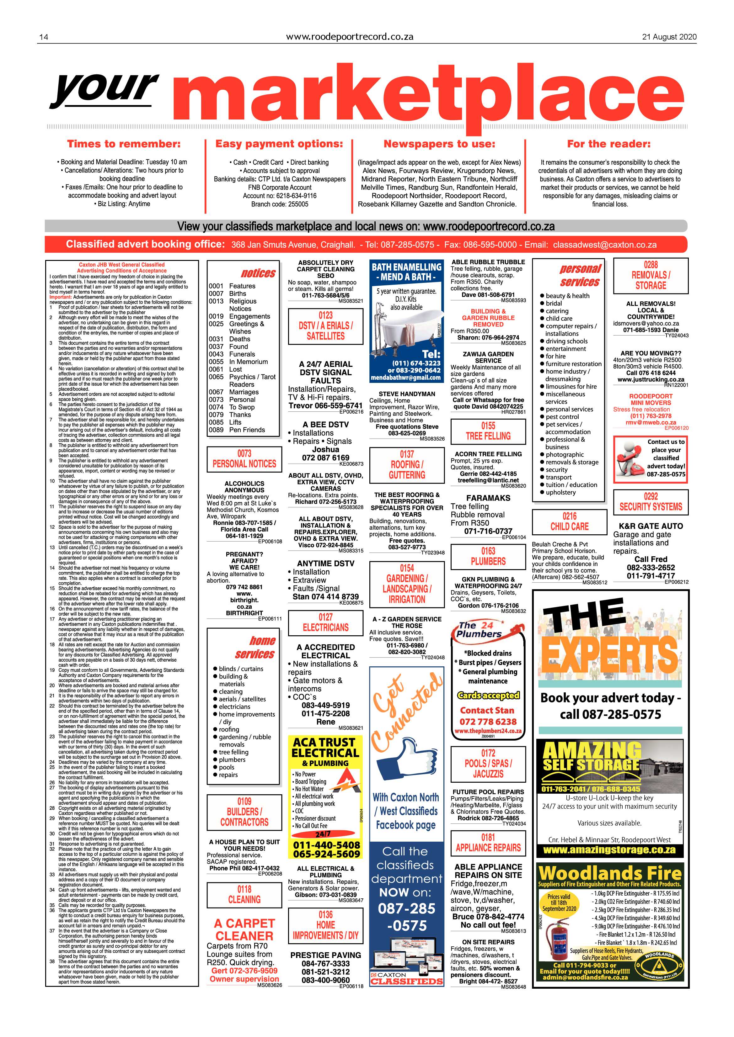 Roodepoort Record 21 August 2020 page 14