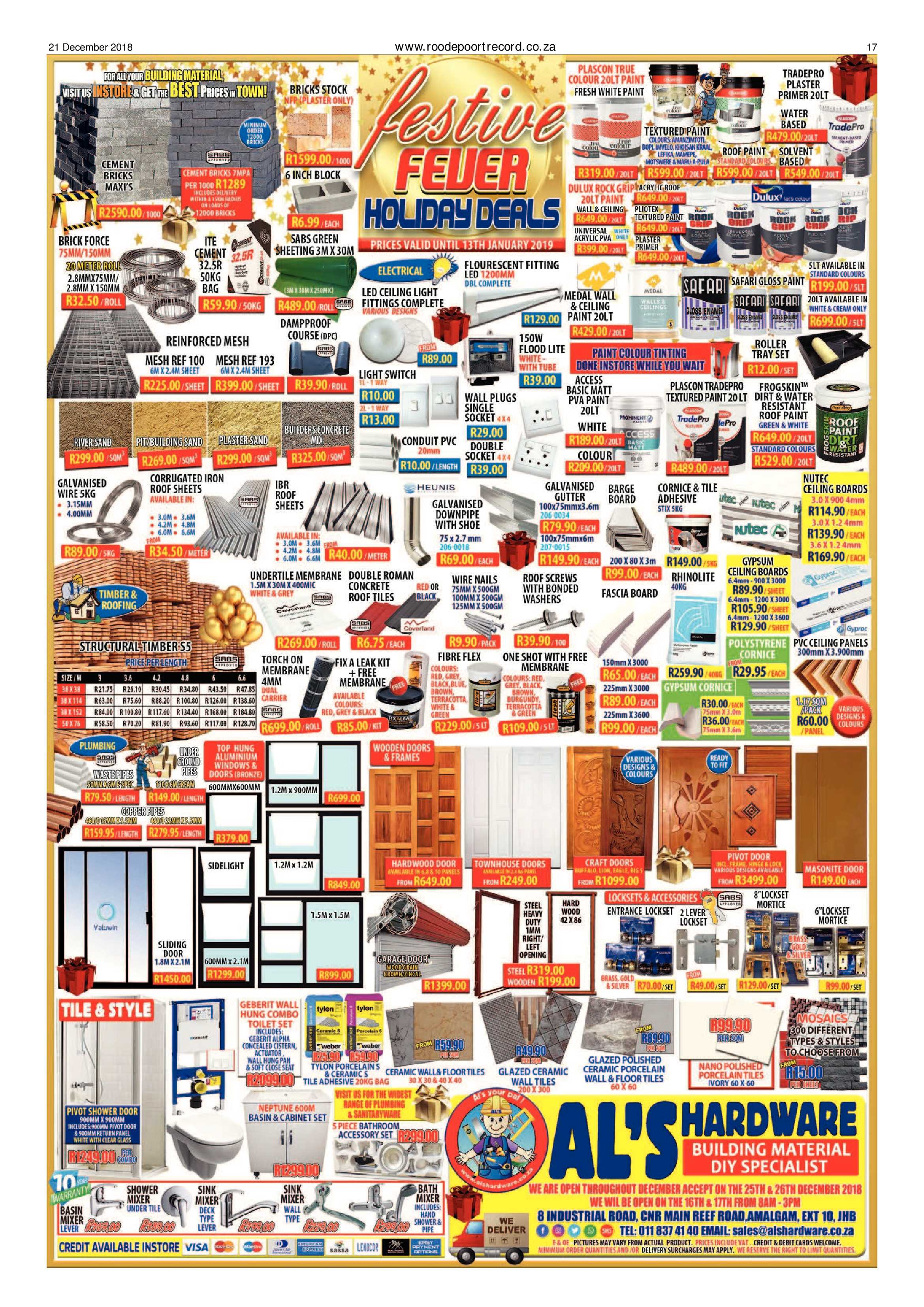 Roodepoort Record 21 December 2018 page 17
