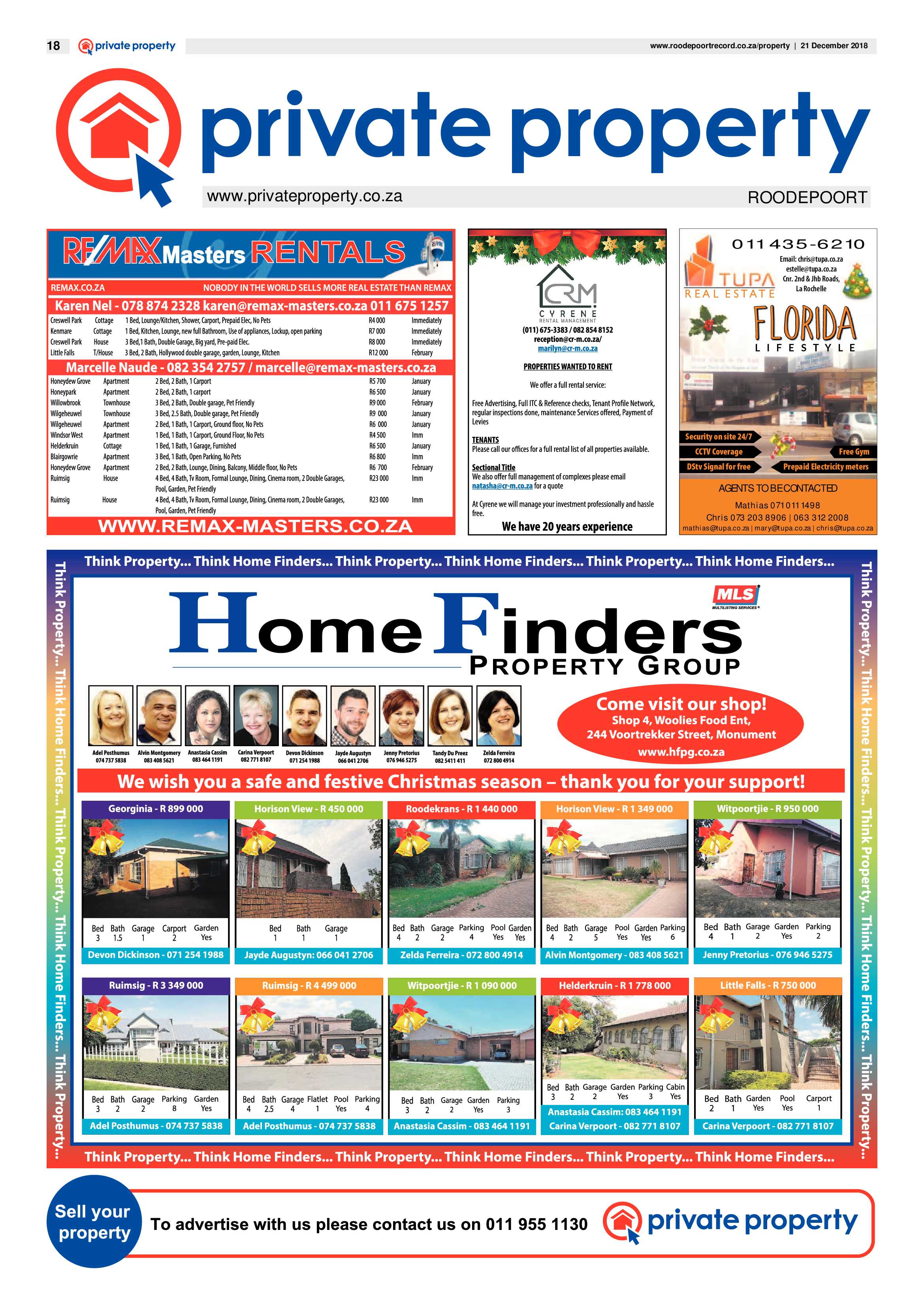 Roodepoort Record 21 December 2018 page 18