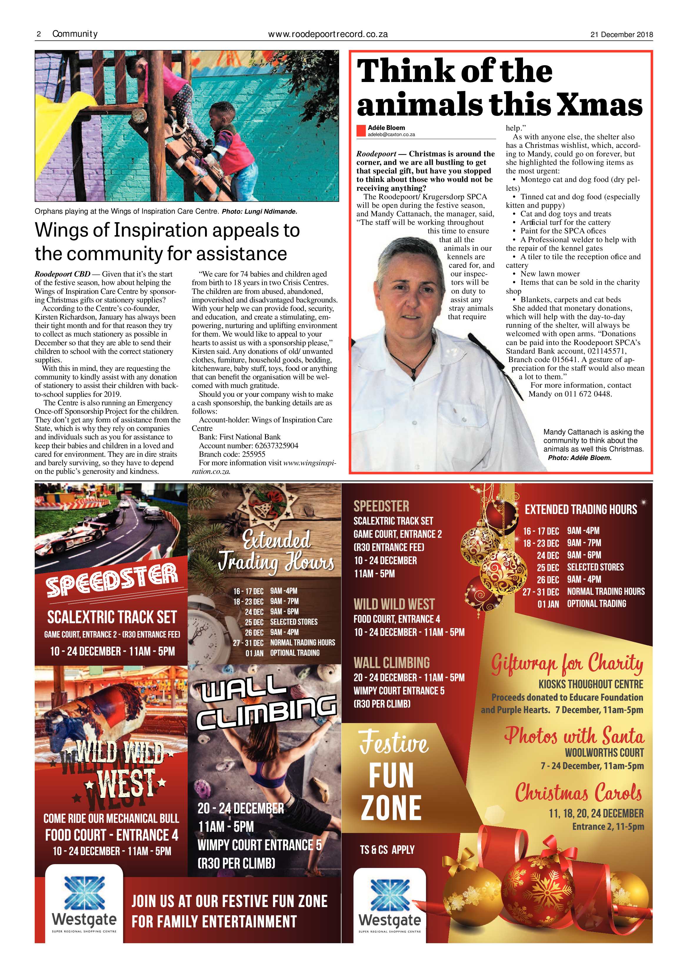 Roodepoort Record 21 December 2018 page 2