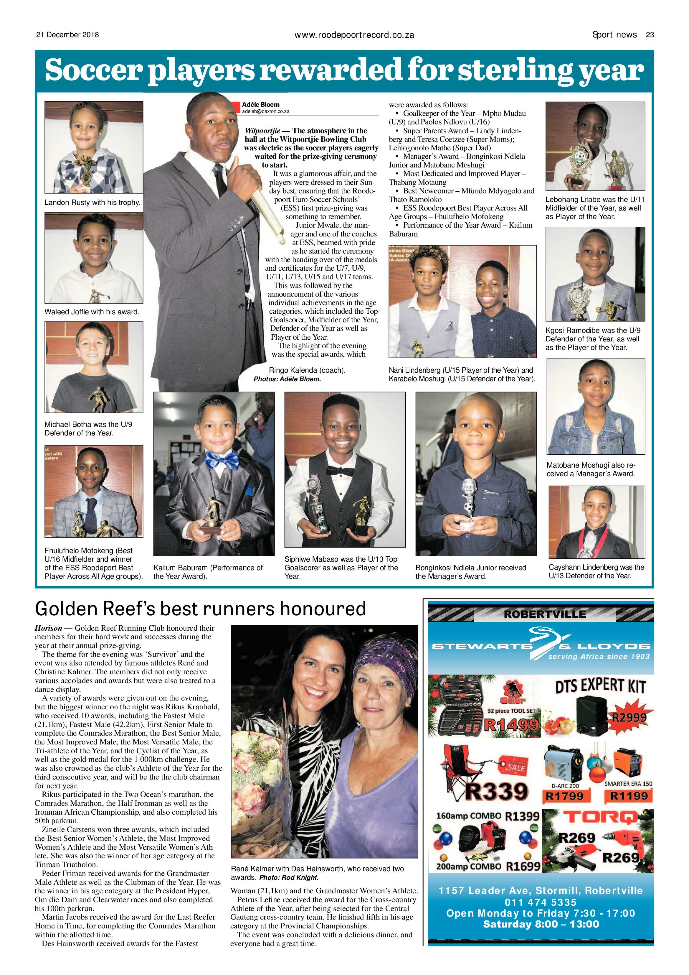 Roodepoort Record 21 December 2018 page 23