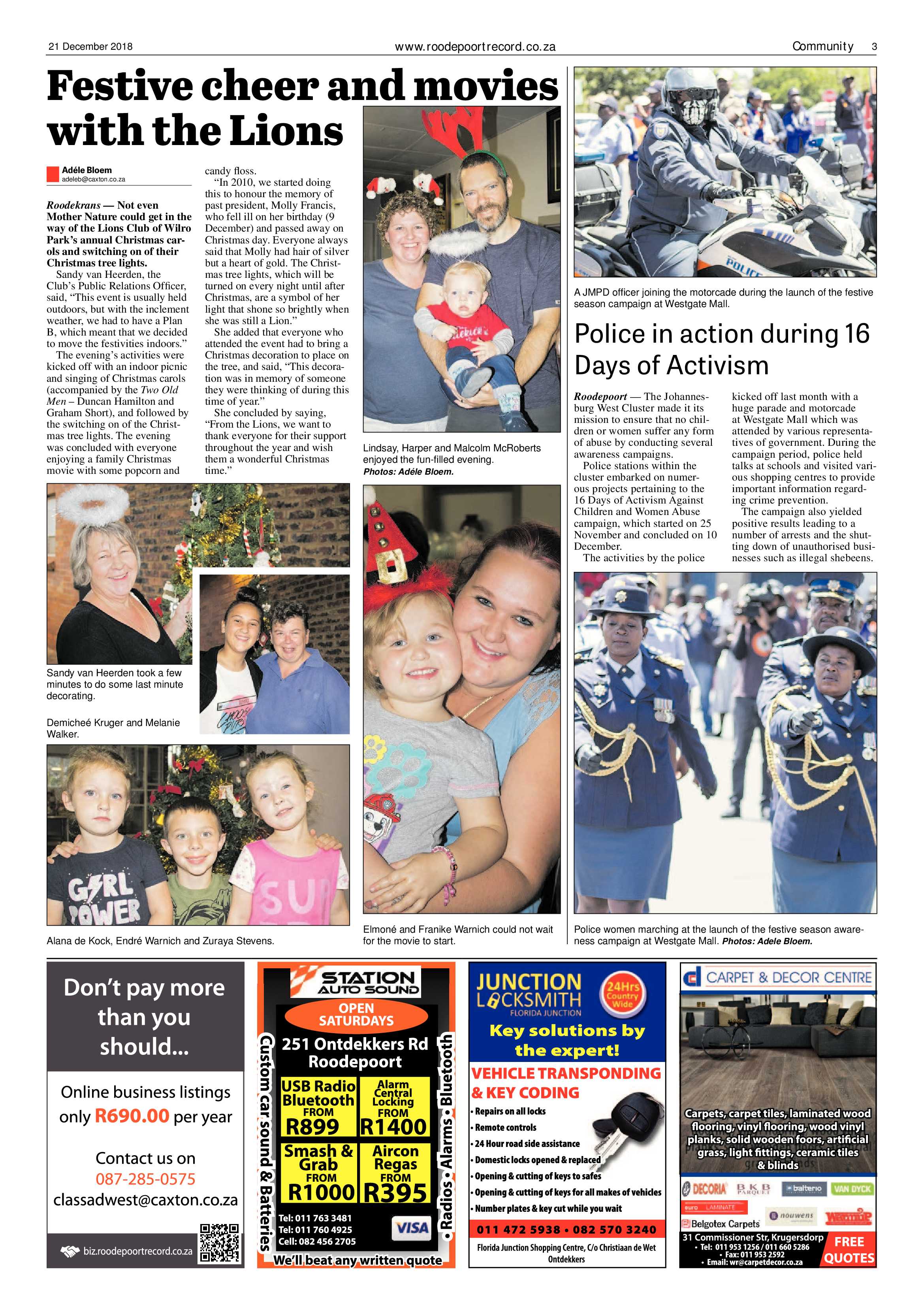 Roodepoort Record 21 December 2018 page 3