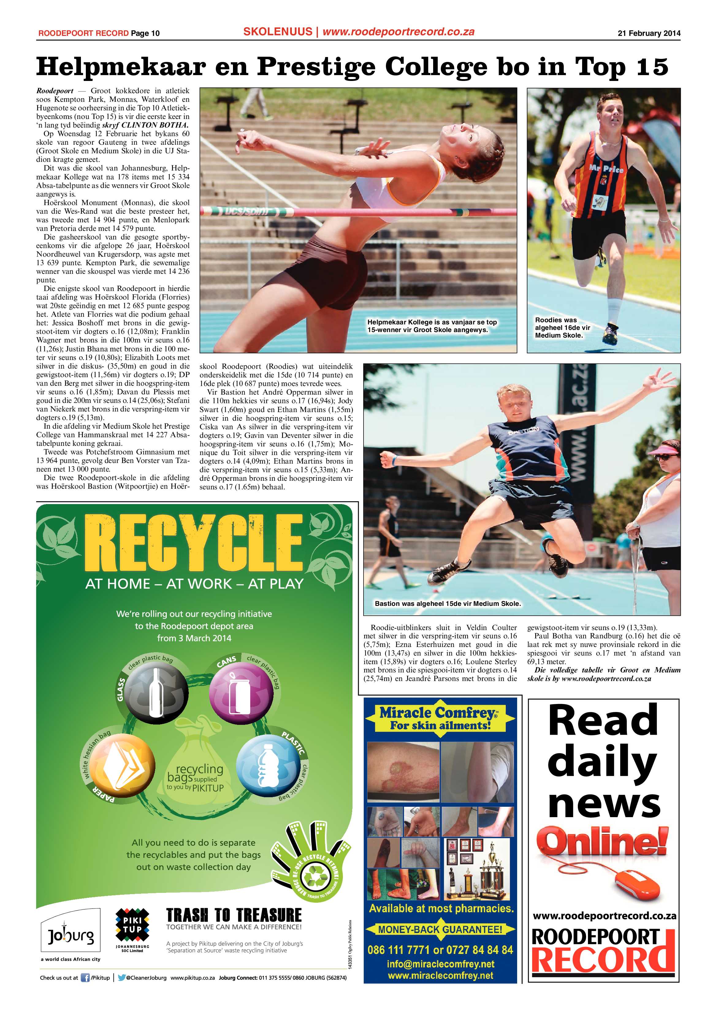 Roodepoort Record 21 February 2014 page 10