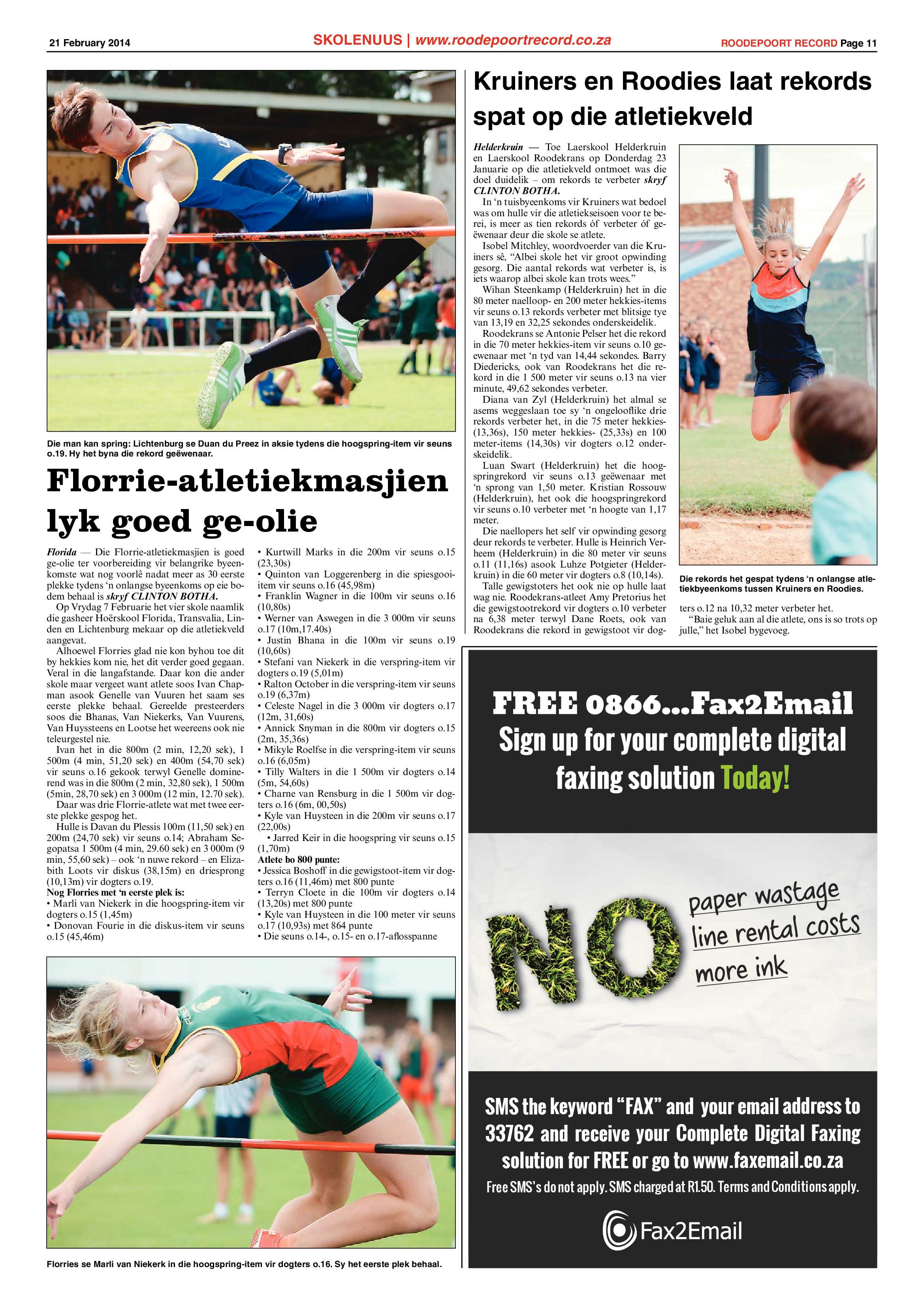 Roodepoort Record 21 February 2014 page 11