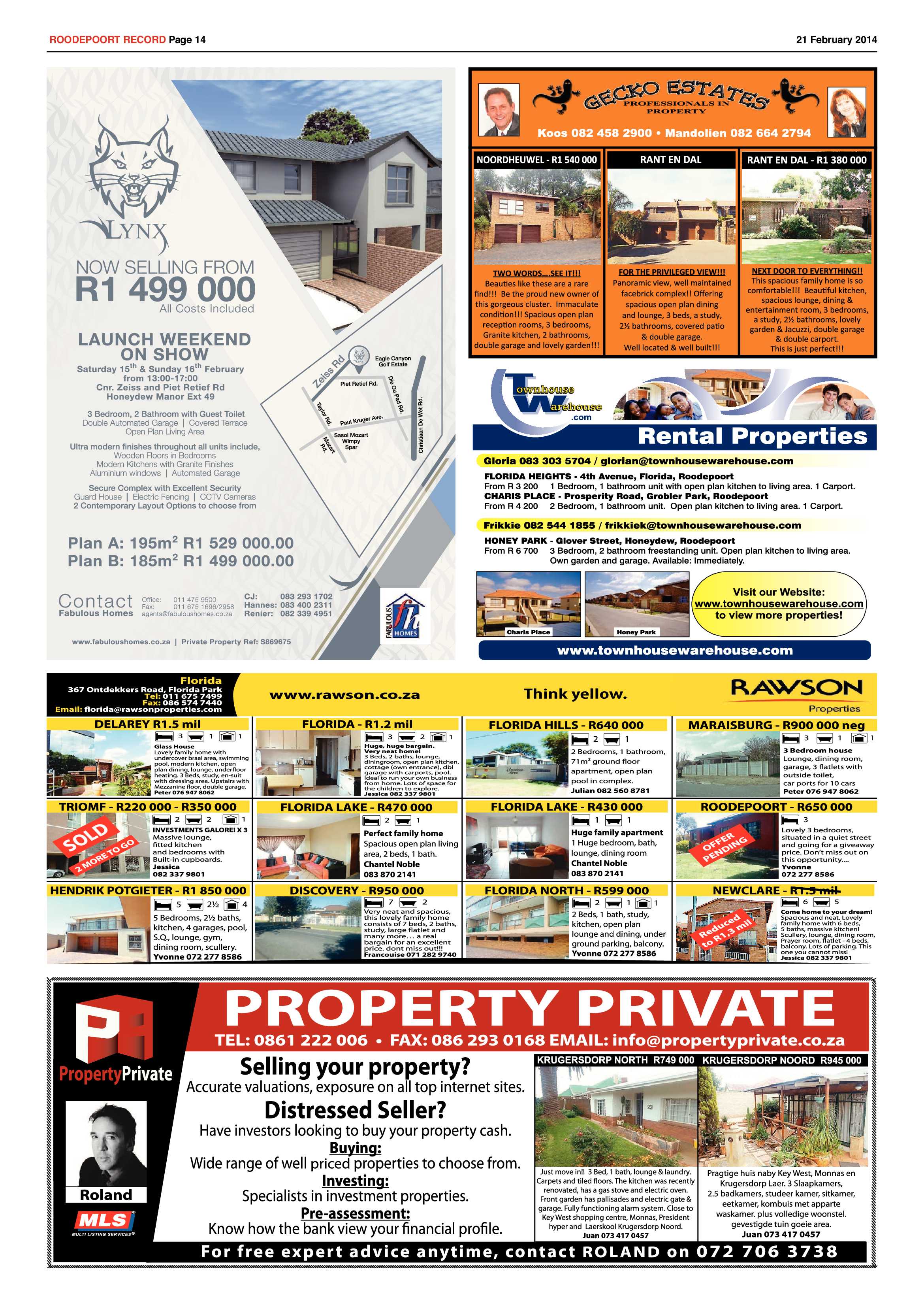 Roodepoort Record 21 February 2014 page 14