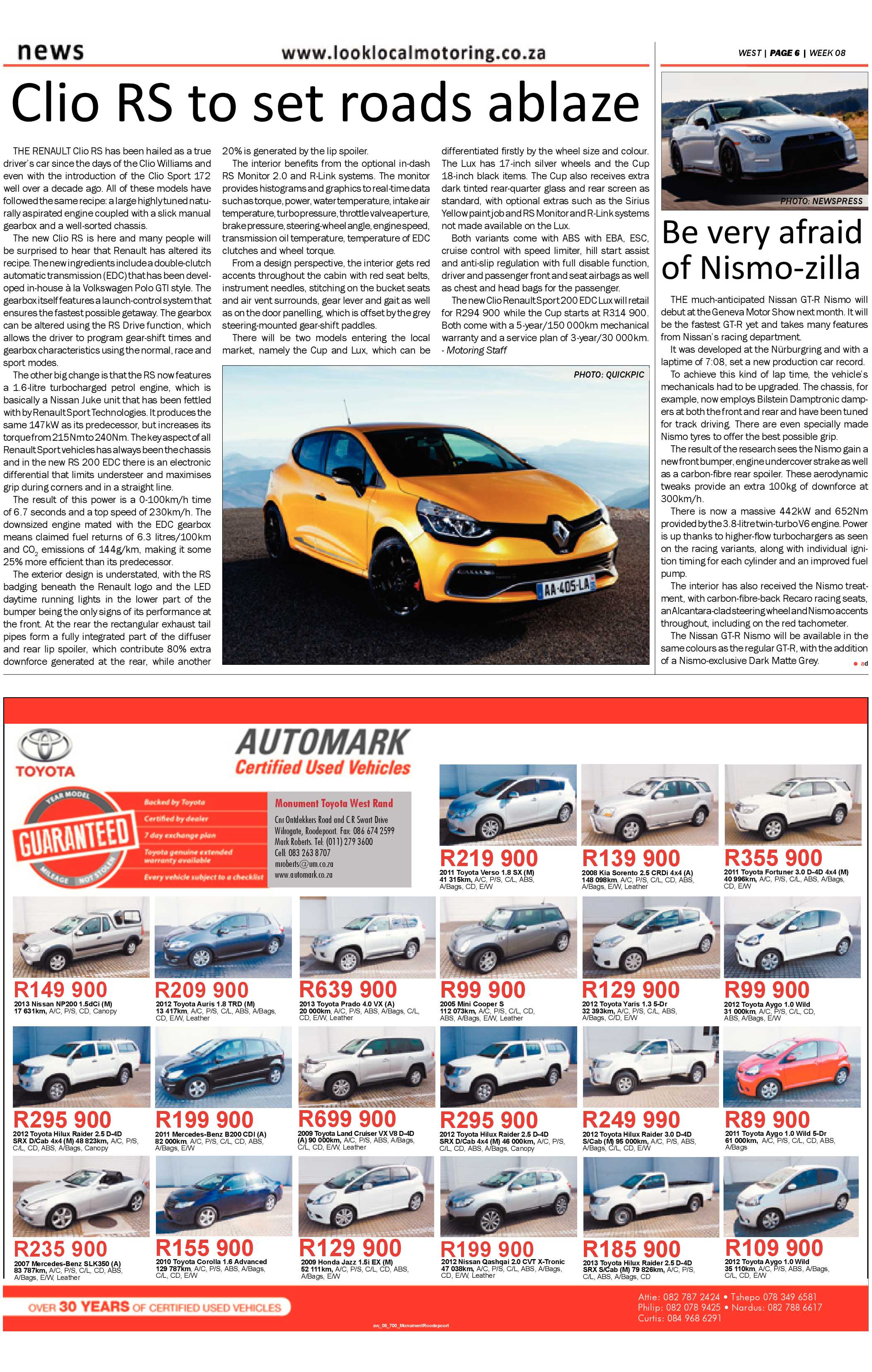 Roodepoort Record 21 February 2014 page 30