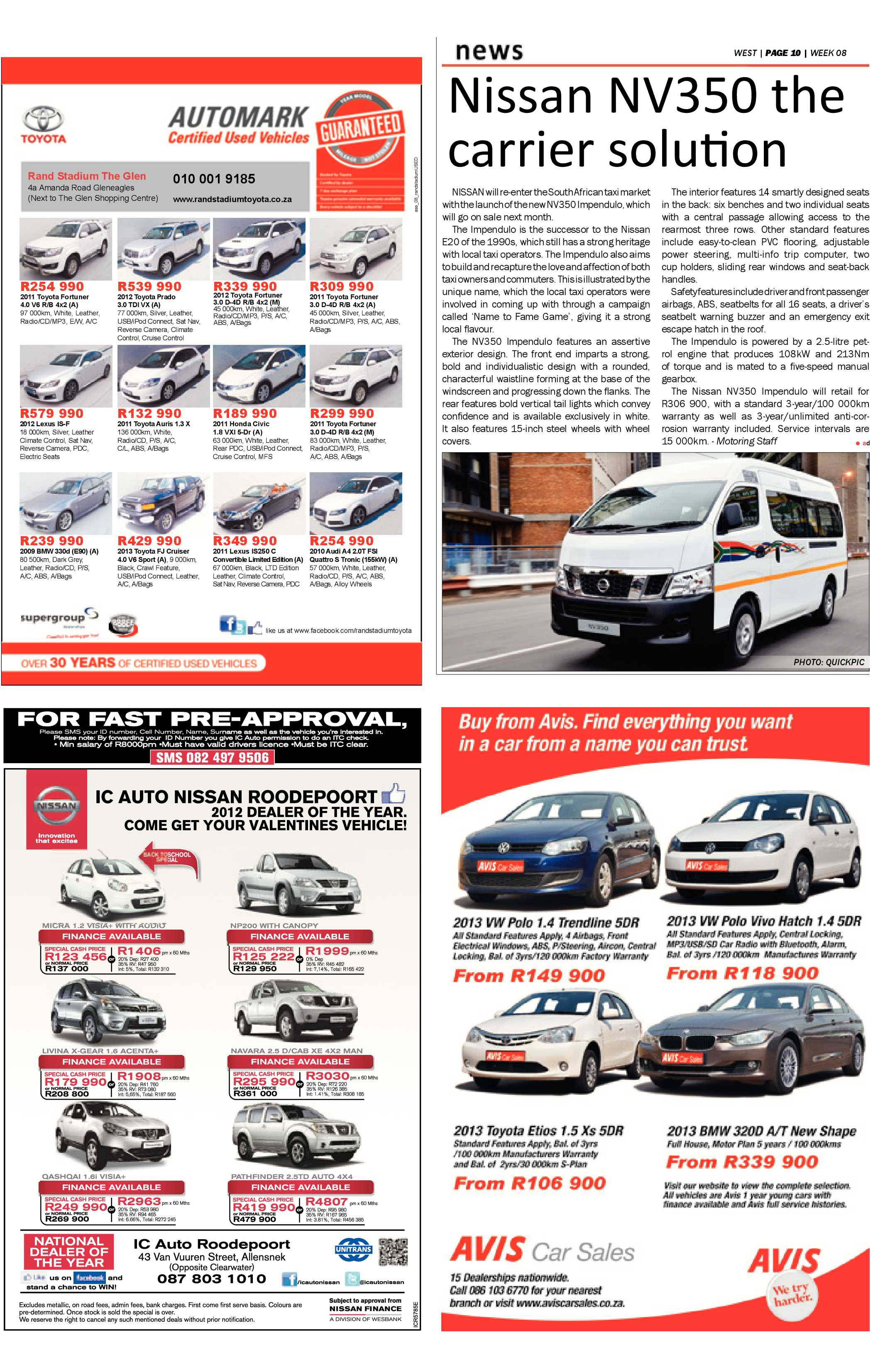 Roodepoort Record 21 February 2014 page 34