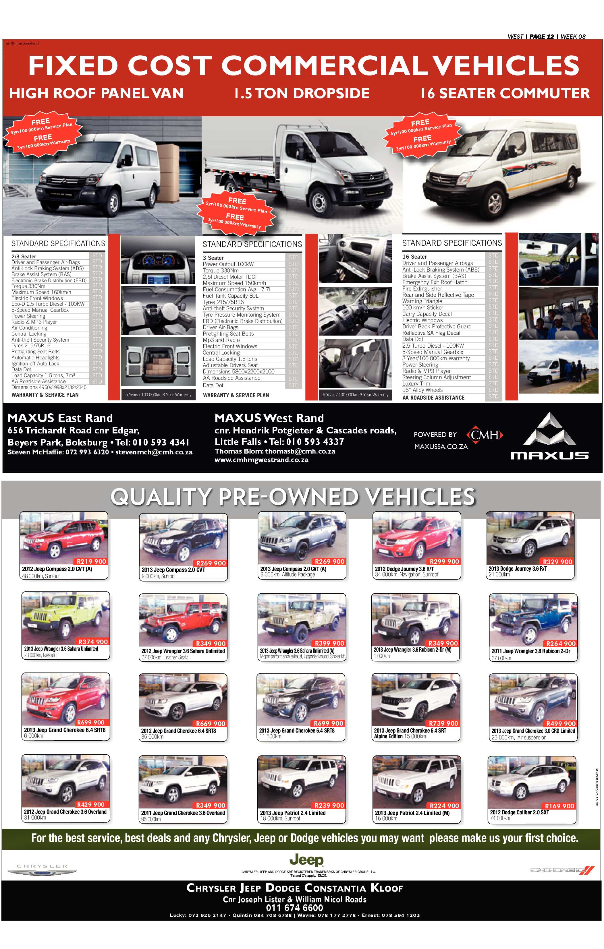 Roodepoort Record 21 February 2014 page 36