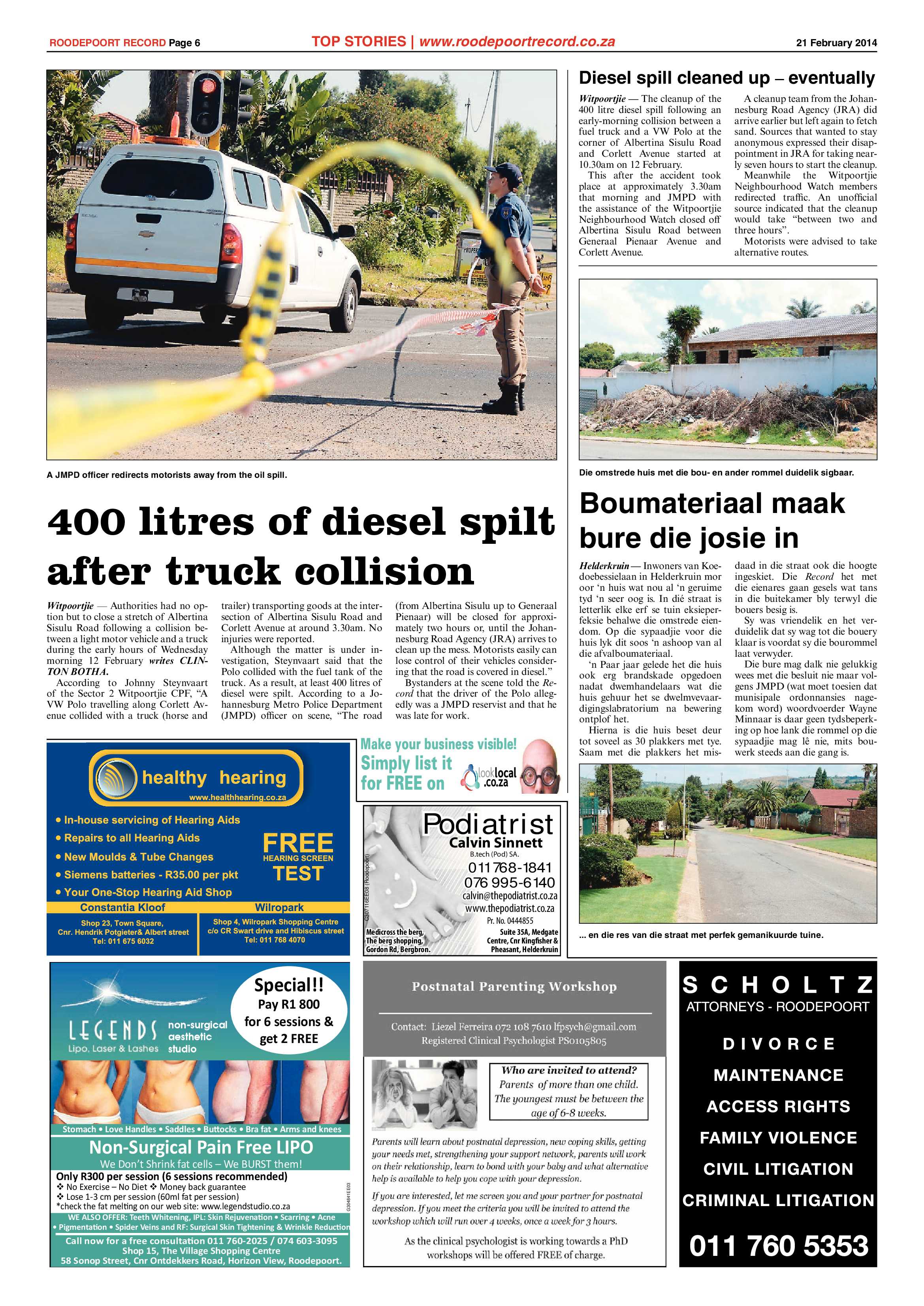 Roodepoort Record 21 February 2014 page 6