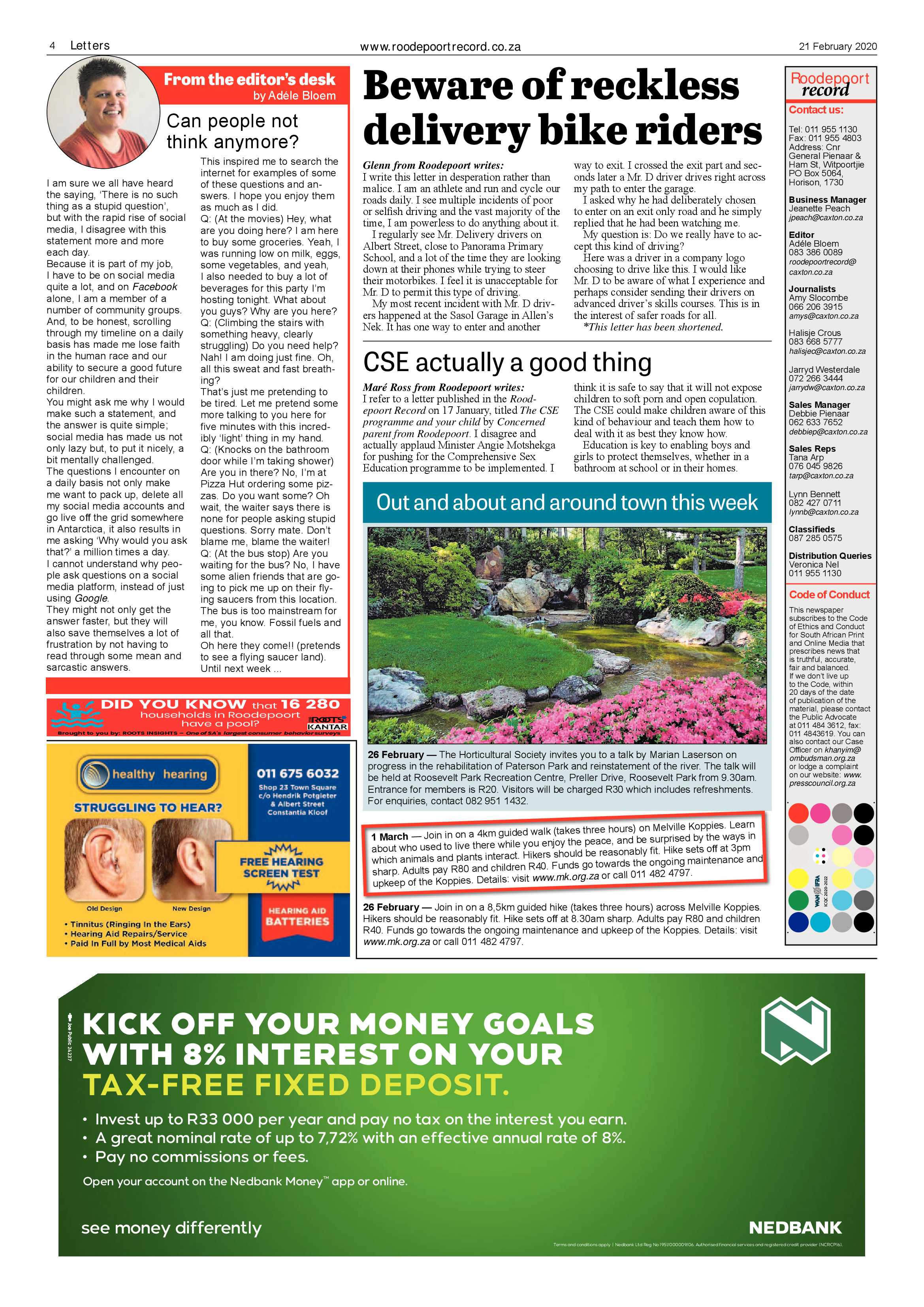 Roodepoort Record 21 February 2020 page 4