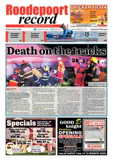 Roodepoort Record 21 February 2020