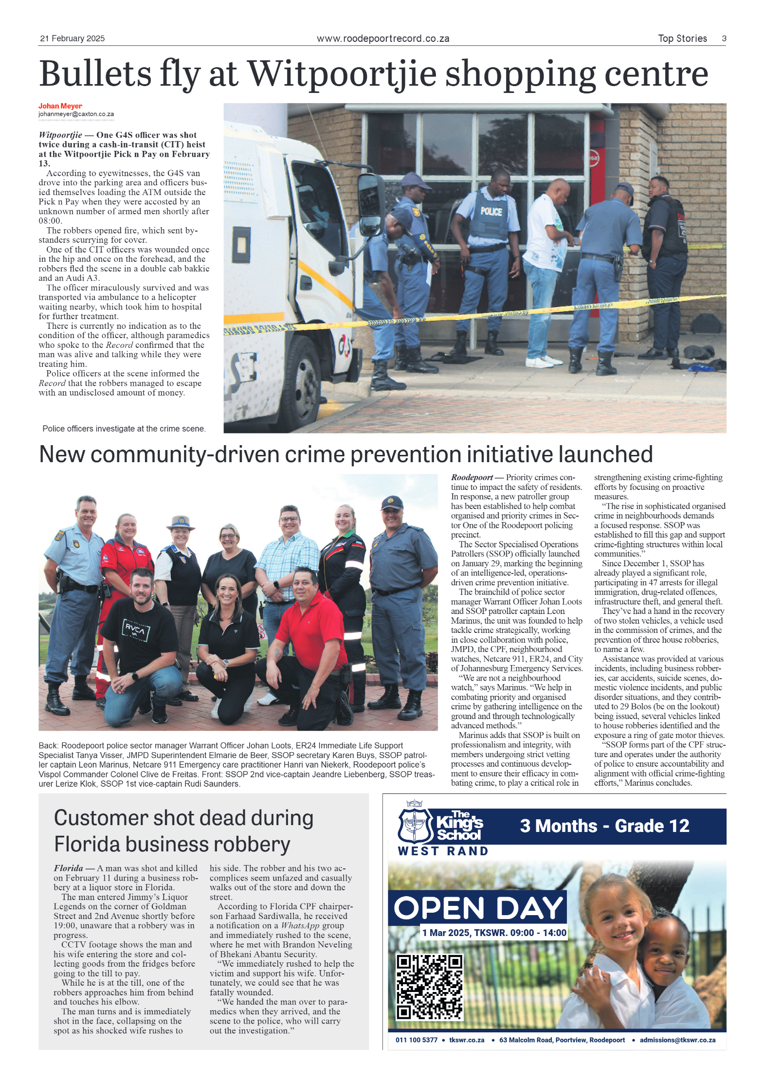 Roodepoort Record 21 February 2025 page 3