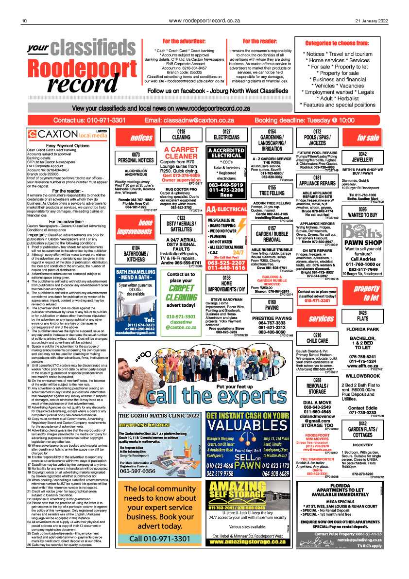 Roodepoort Record 21 January 2022 page 10