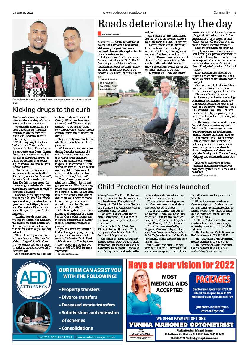 Roodepoort Record 21 January 2022 page 3