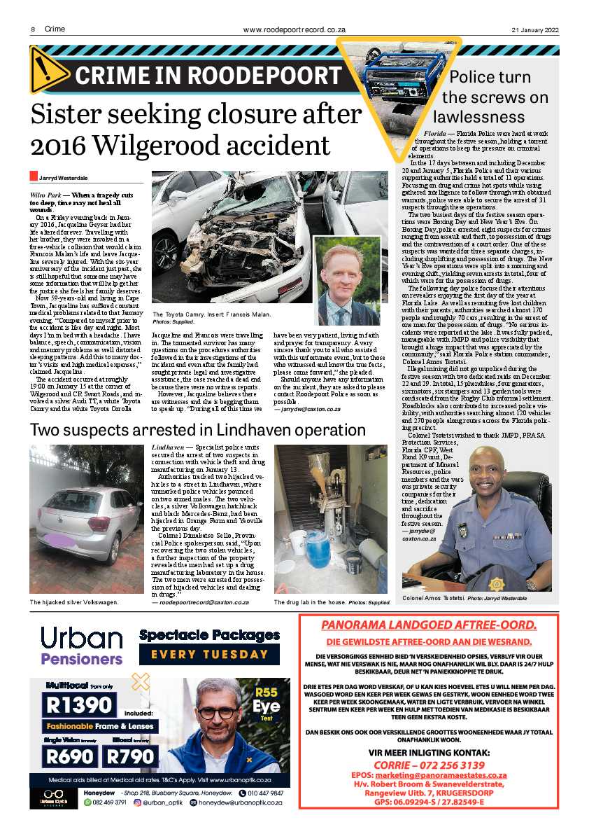 Roodepoort Record 21 January 2022 page 8