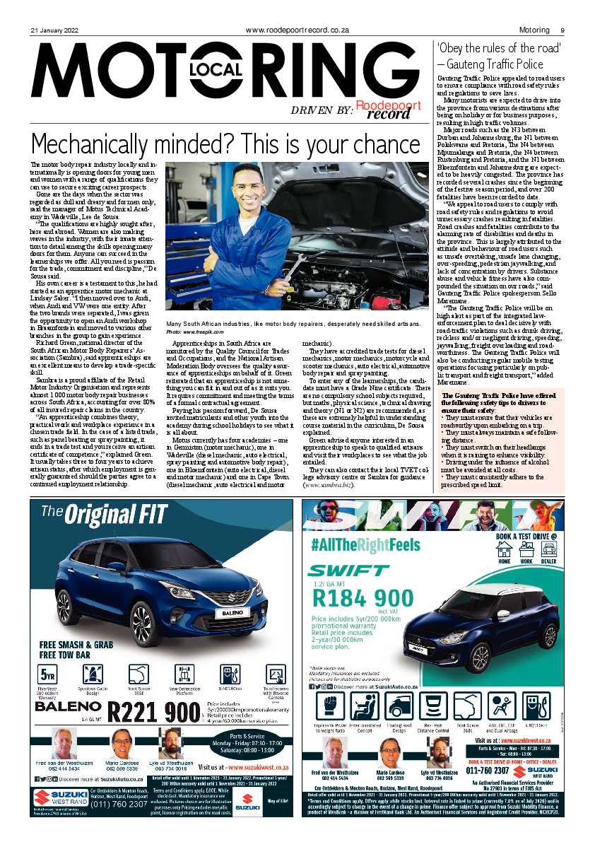 Roodepoort Record 21 January 2022 page 9