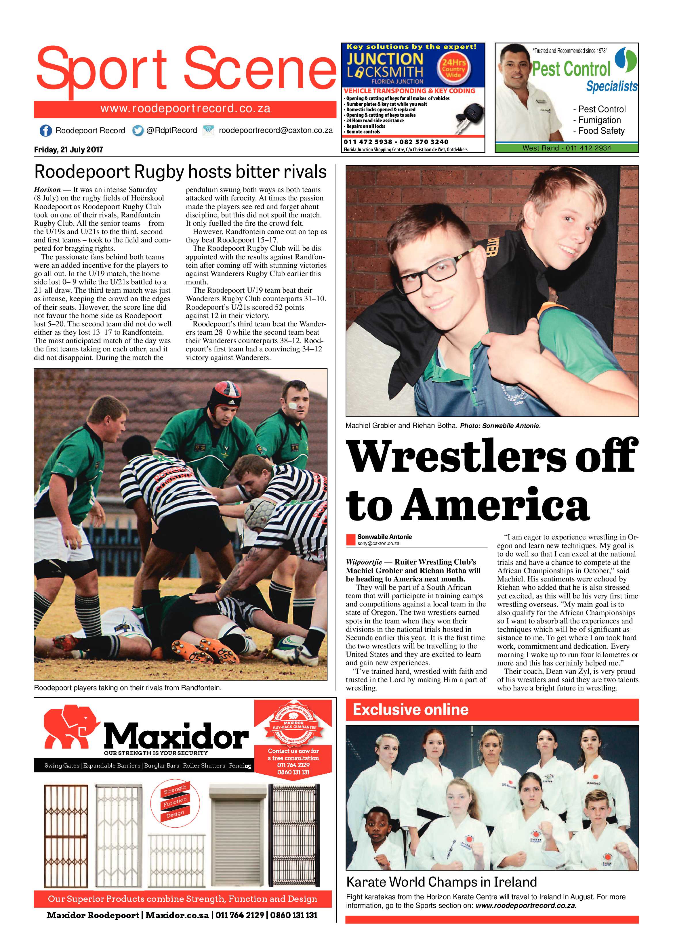 Roodepoort Record 21 July 2017 page 20