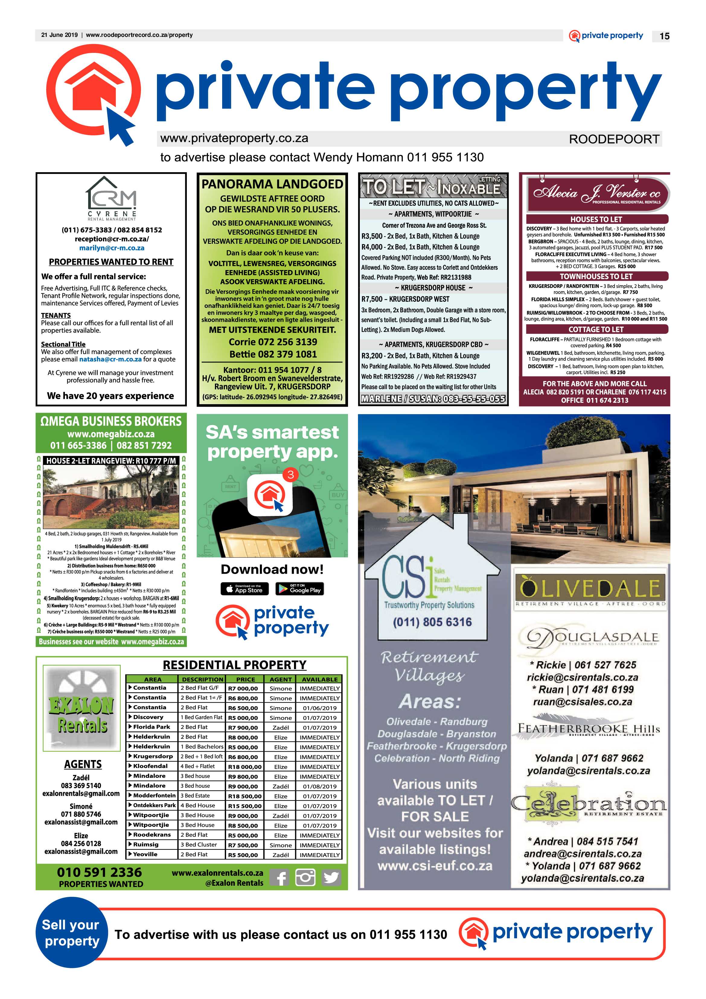 Roodepoort Record 21 June 2019 page 15