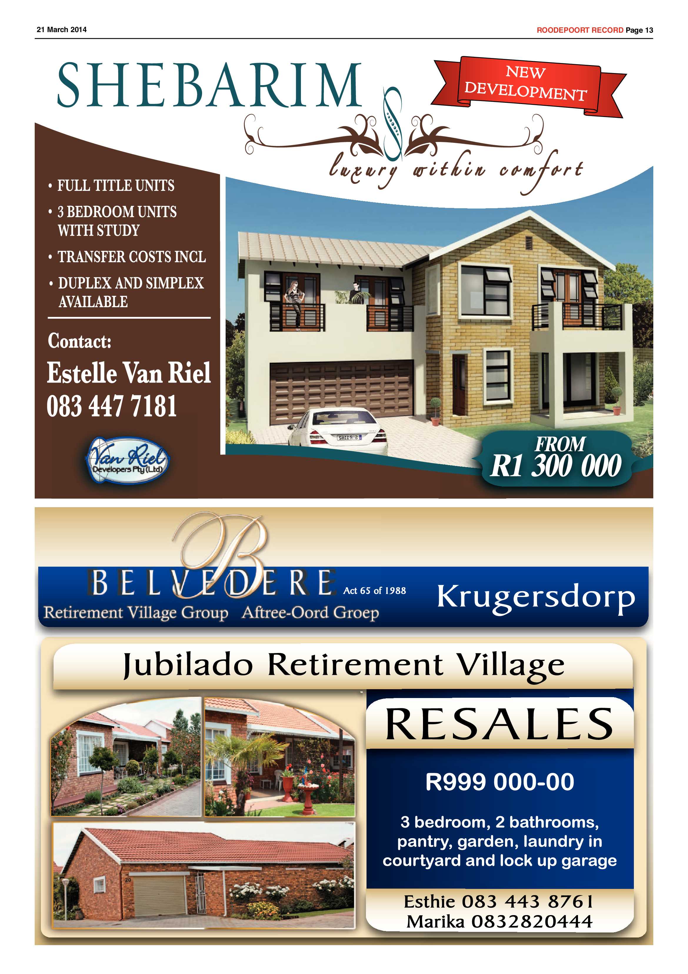 Roodepoort Record 21 March 2014 page 13