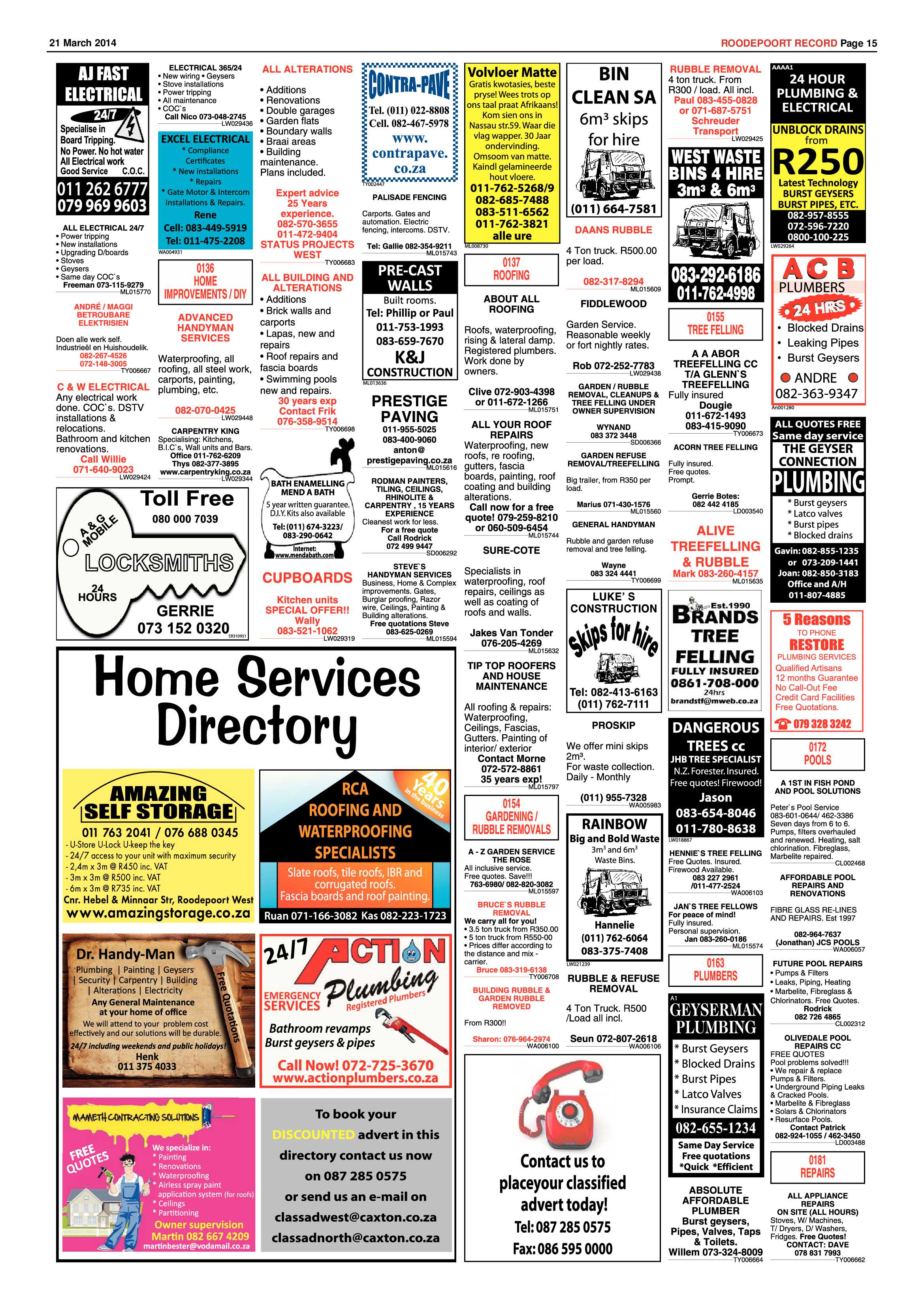 Roodepoort Record 21 March 2014 page 15