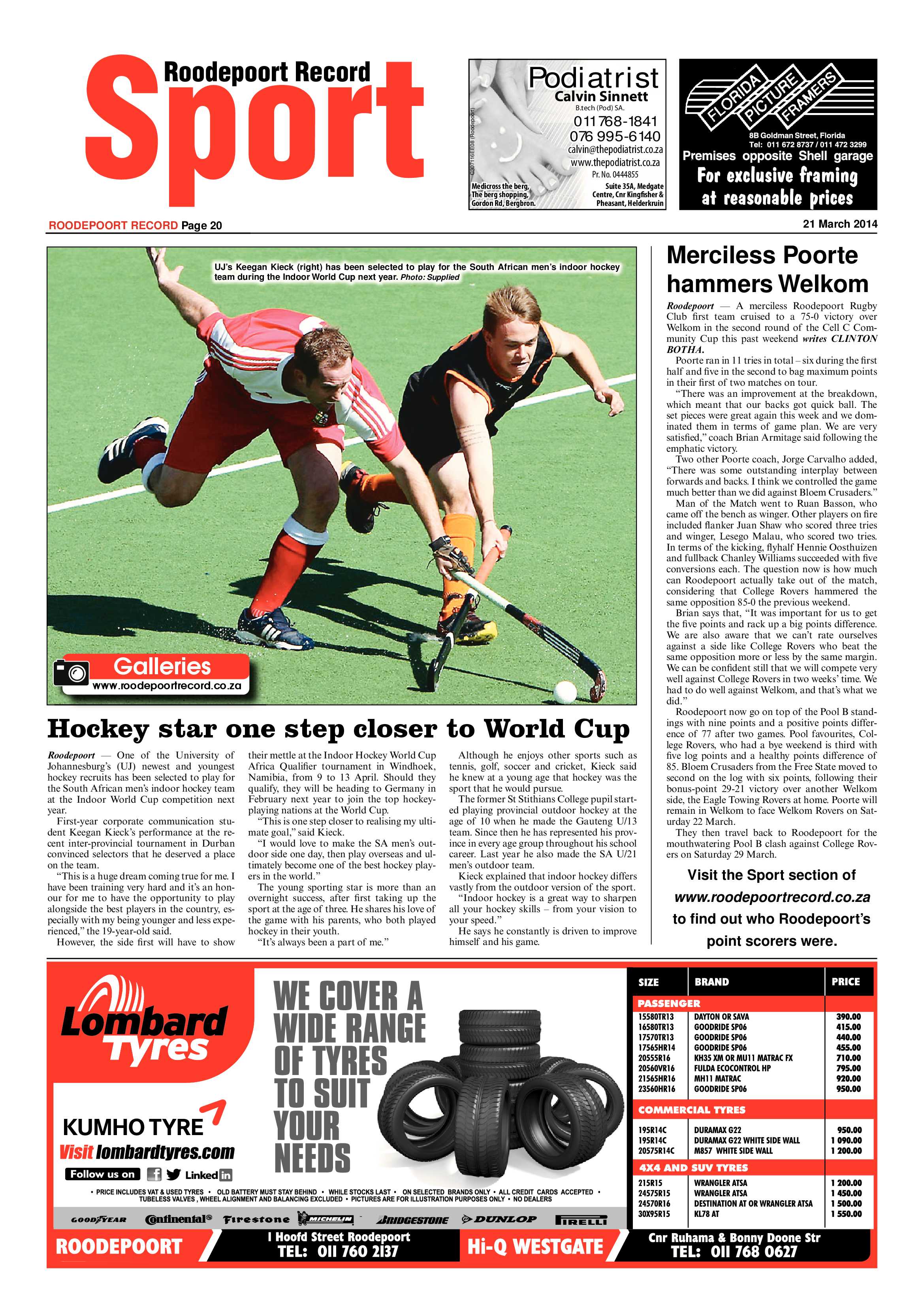 Roodepoort Record 21 March 2014 page 20