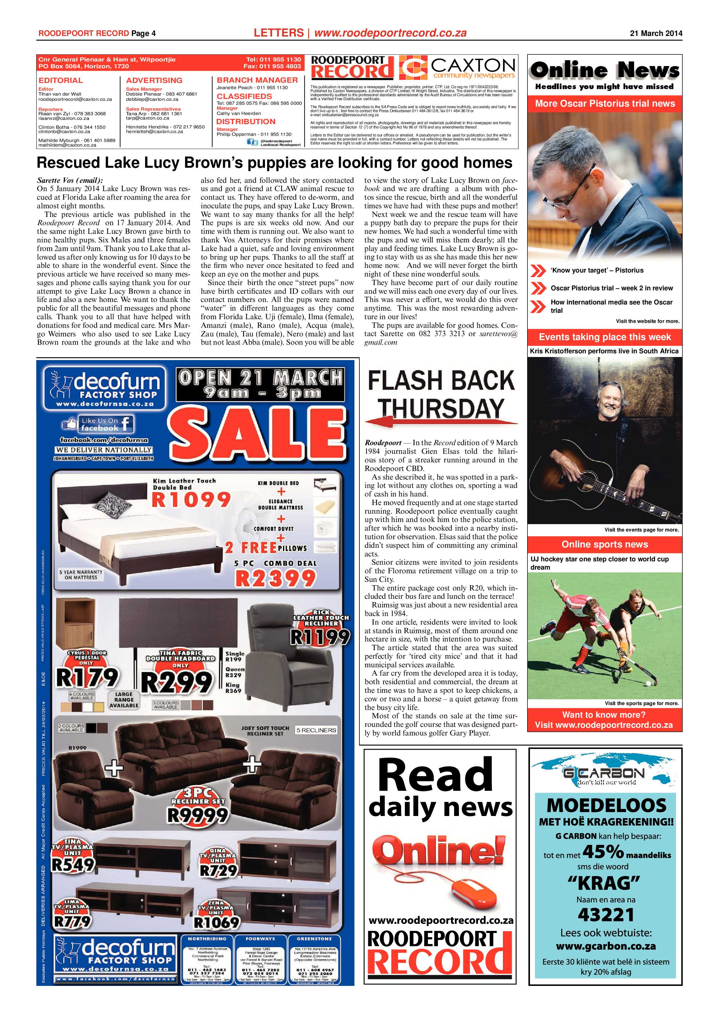 Roodepoort Record 21 March 2014 page 4