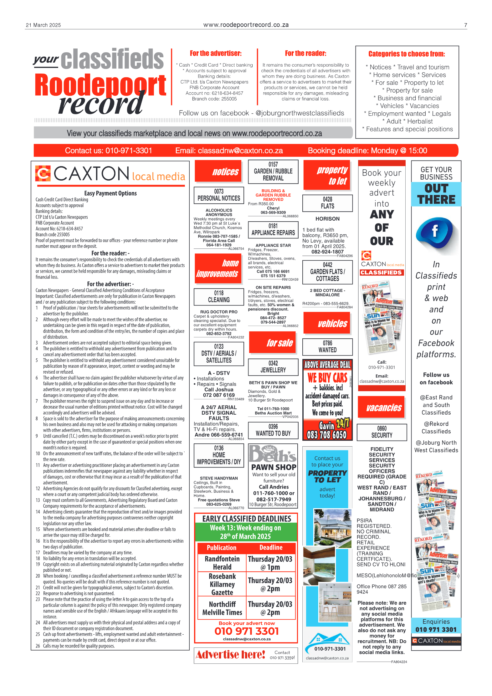 Roodepoort Record 21 March 2025 page 7