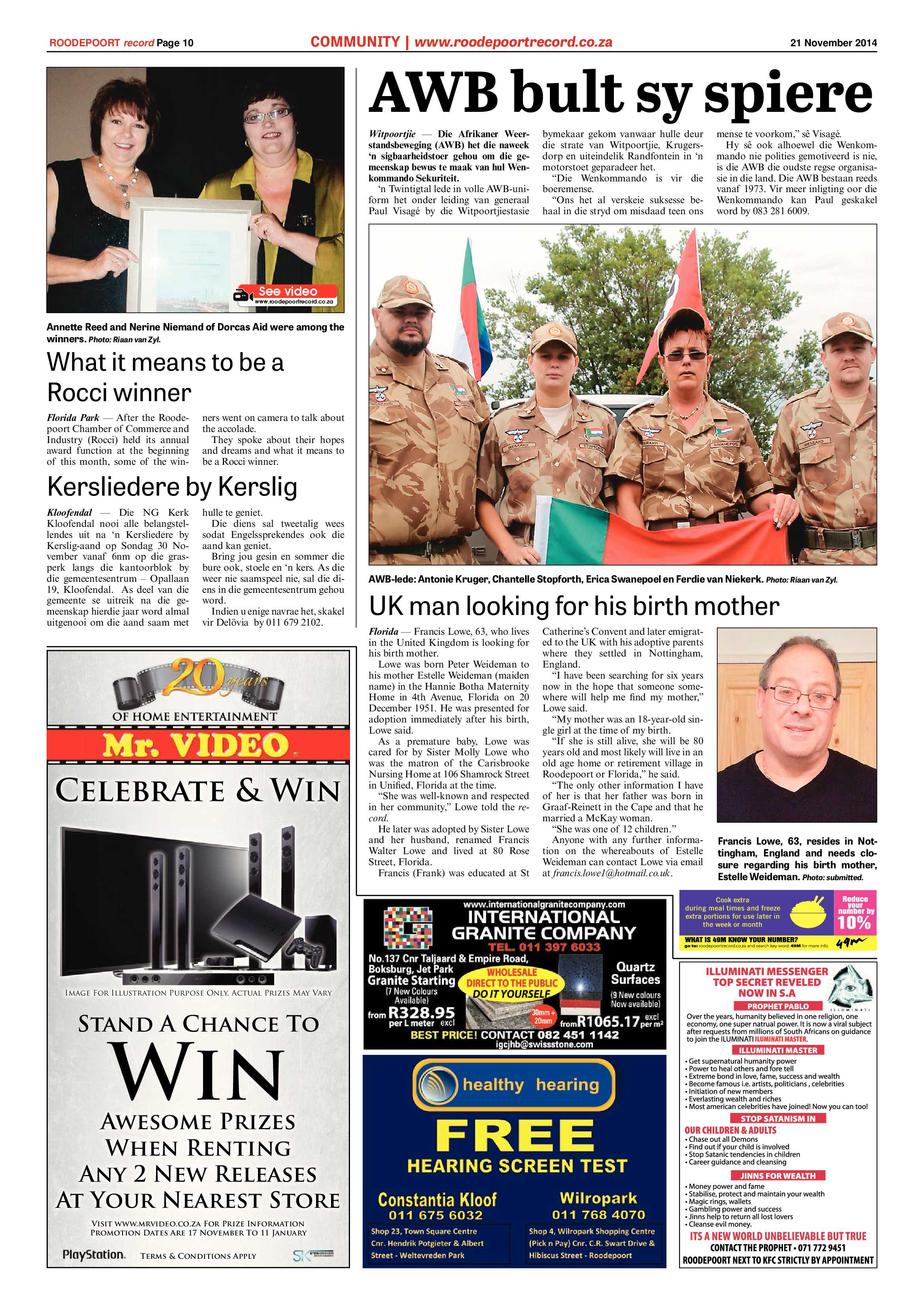 Roodepoort Record 21 November 2014 page 10