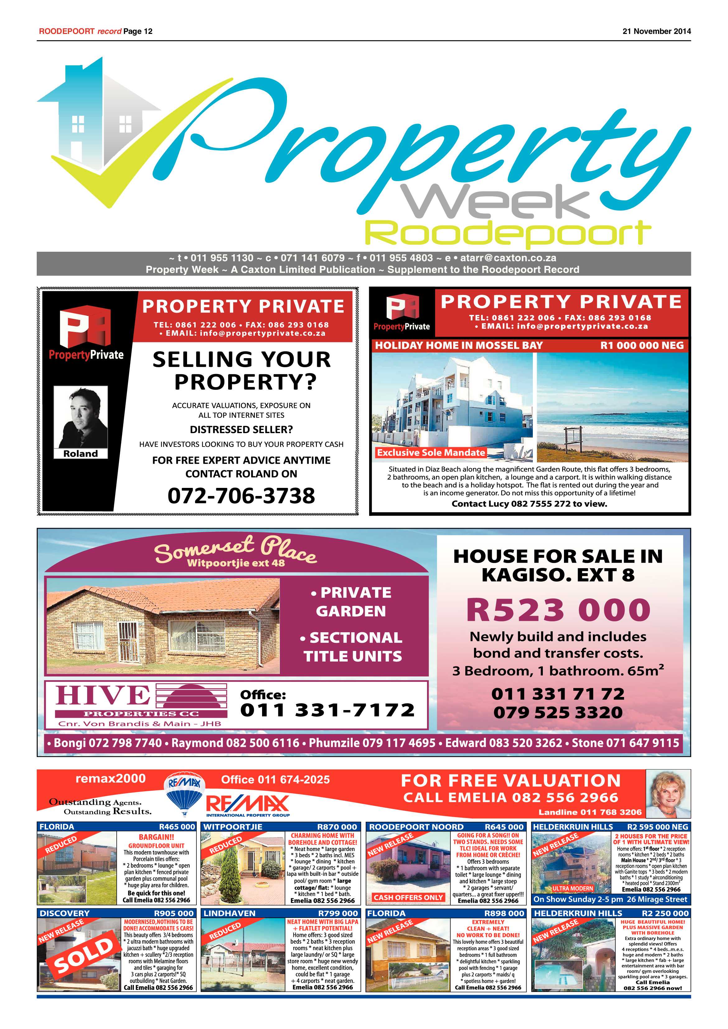 Roodepoort Record 21 November 2014 page 12