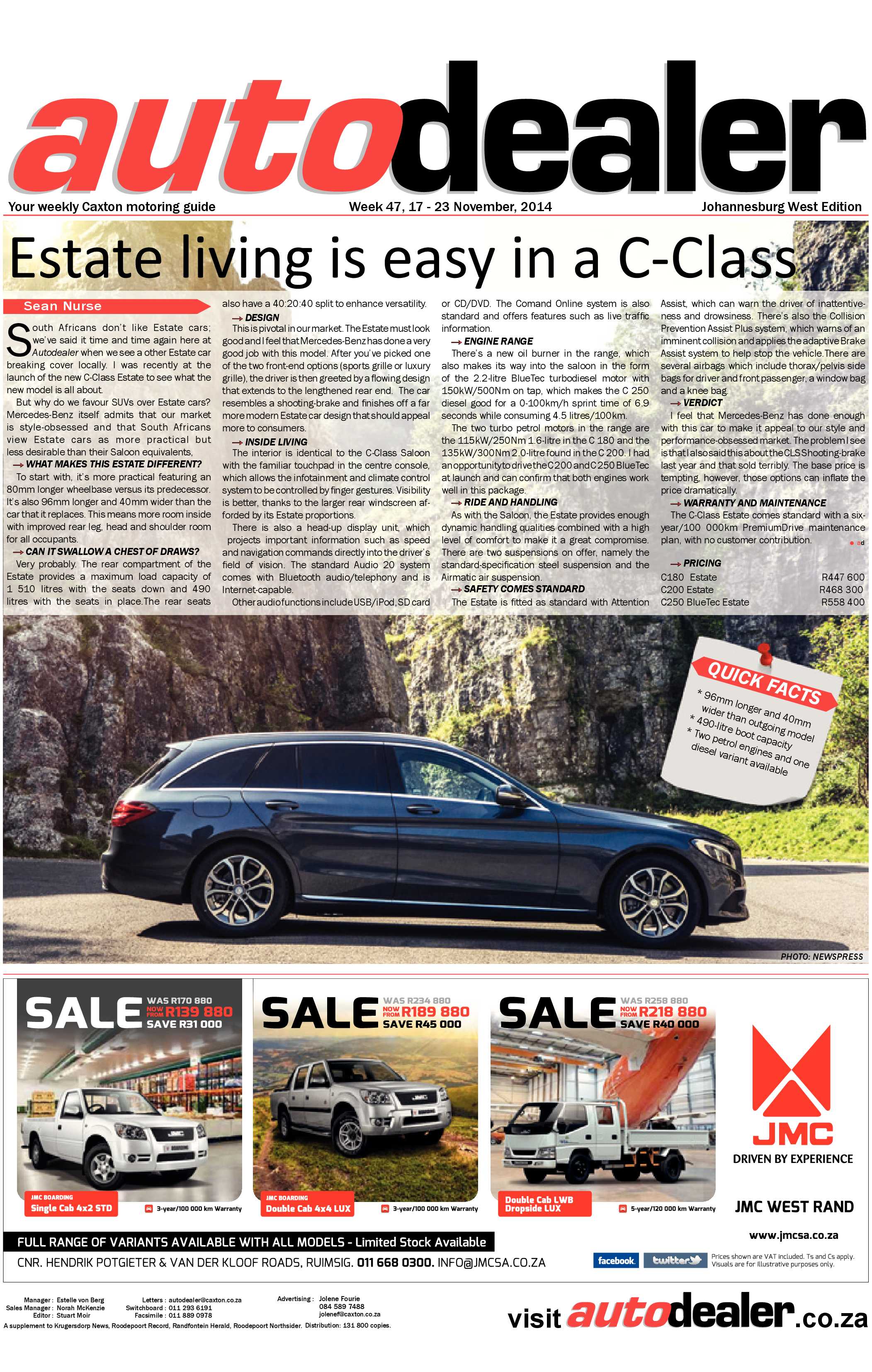 Roodepoort Record 21 November 2014 page 21