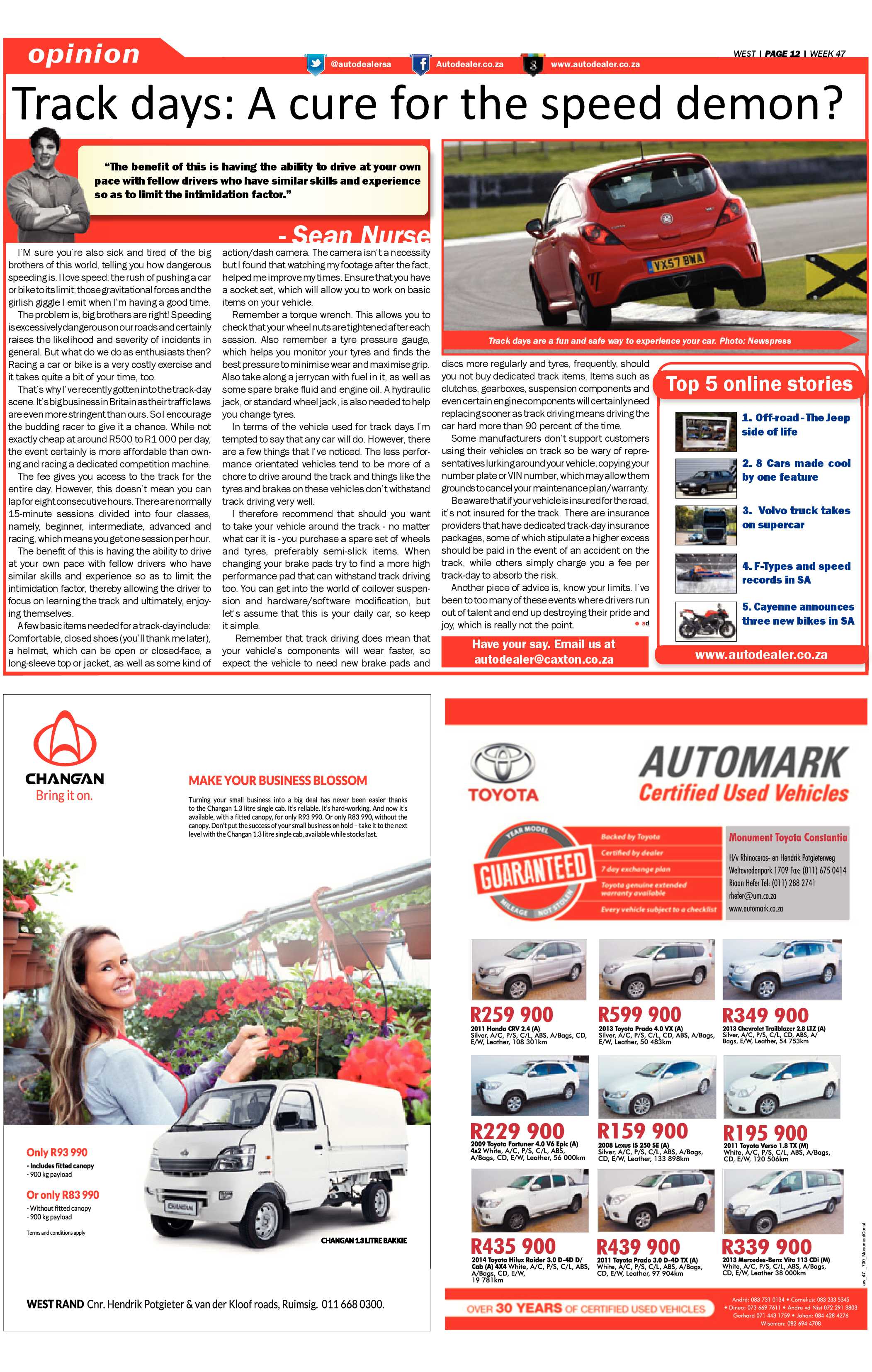 Roodepoort Record 21 November 2014 page 32