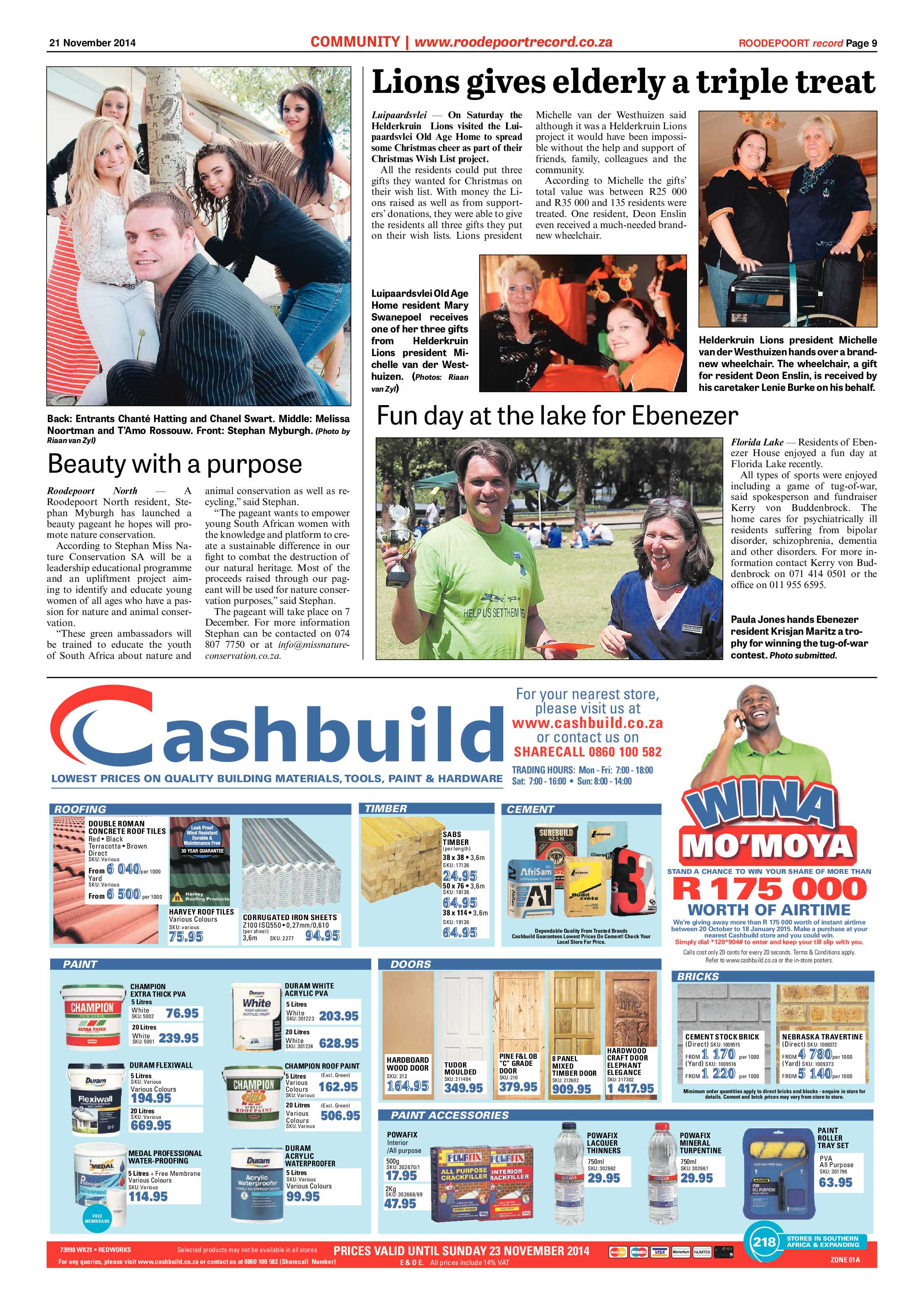 Roodepoort Record 21 November 2014 page 9