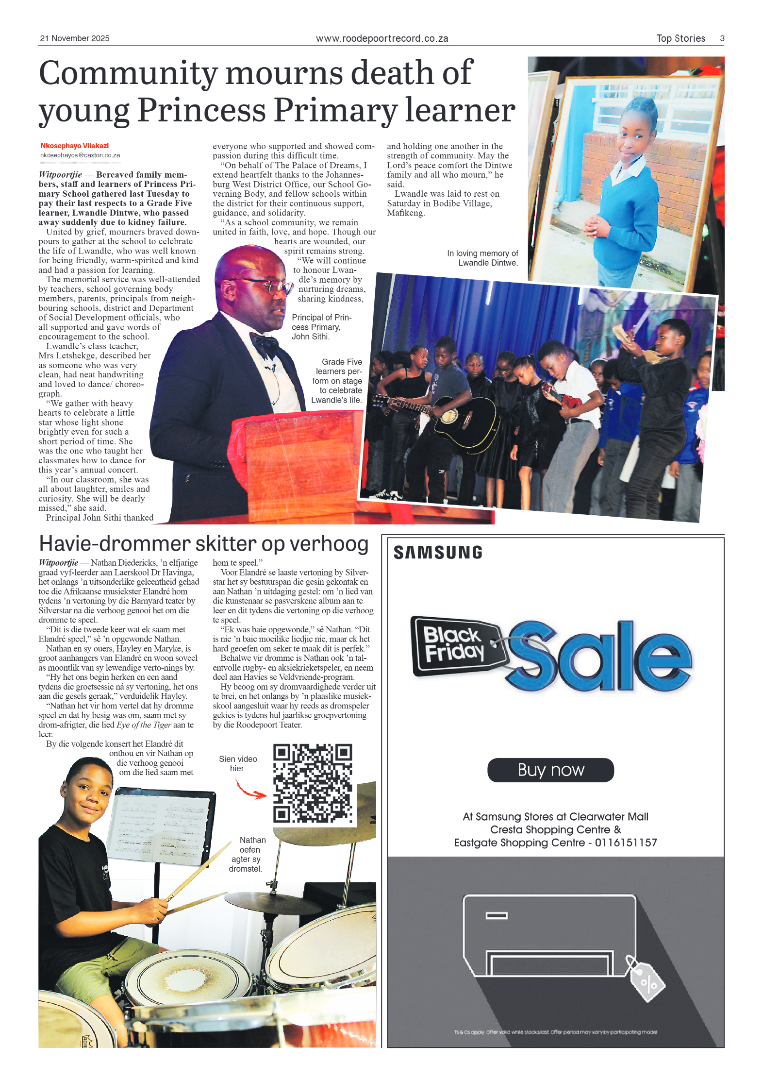 Roodepoort Record 21 November 2025 page 3