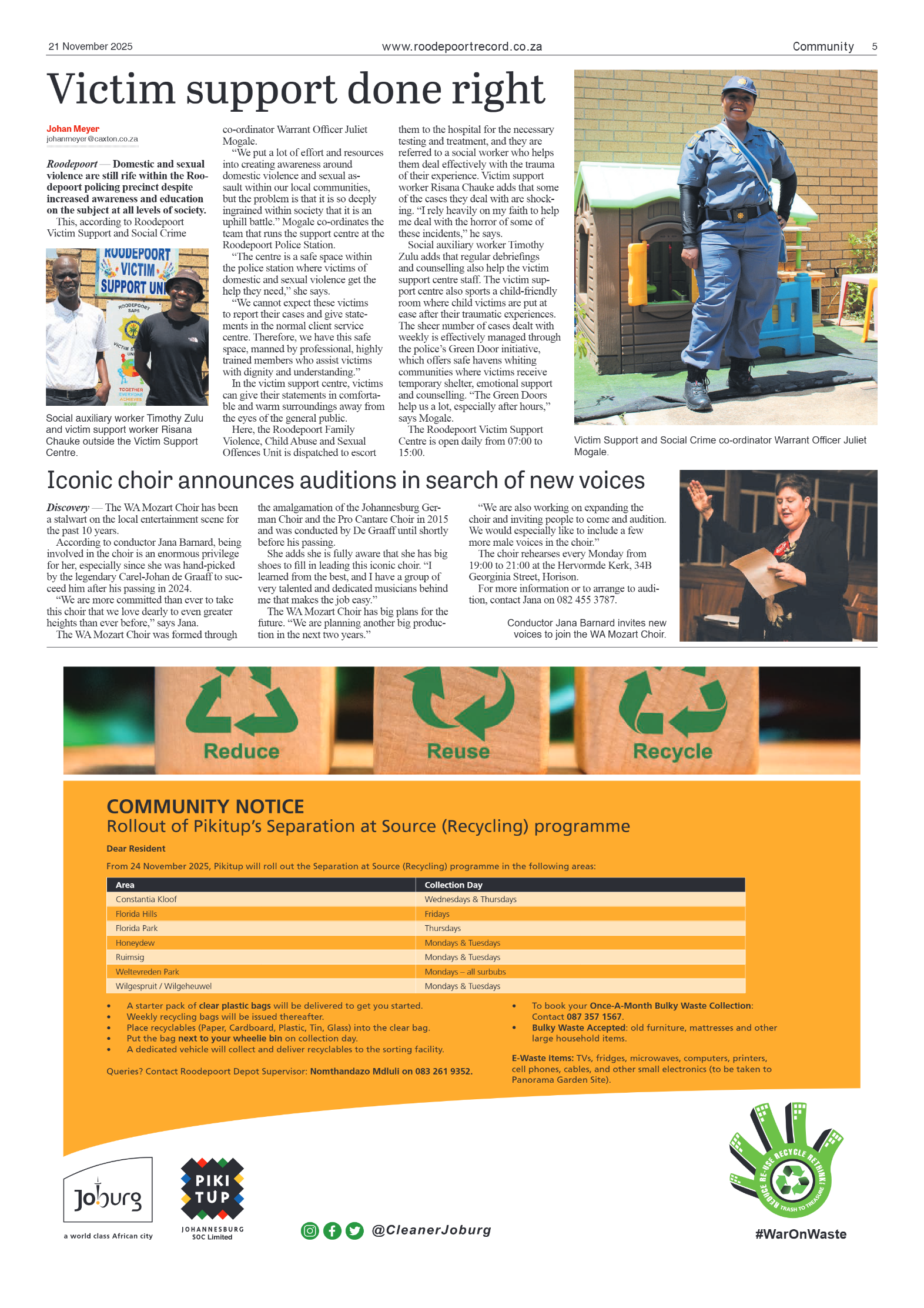 Roodepoort Record 21 November 2025 page 5