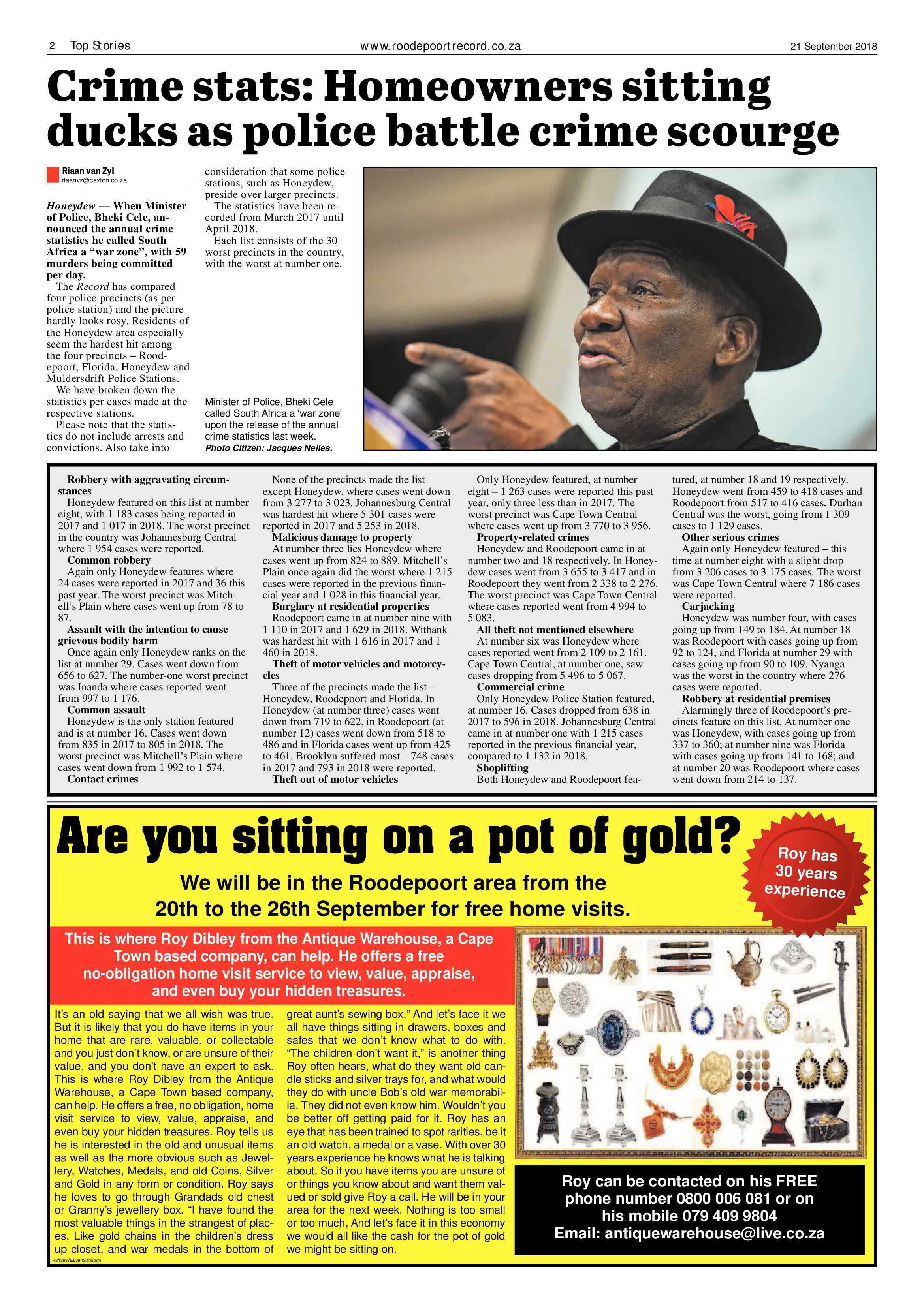 Roodepoort Record 21 September 2018 page 2