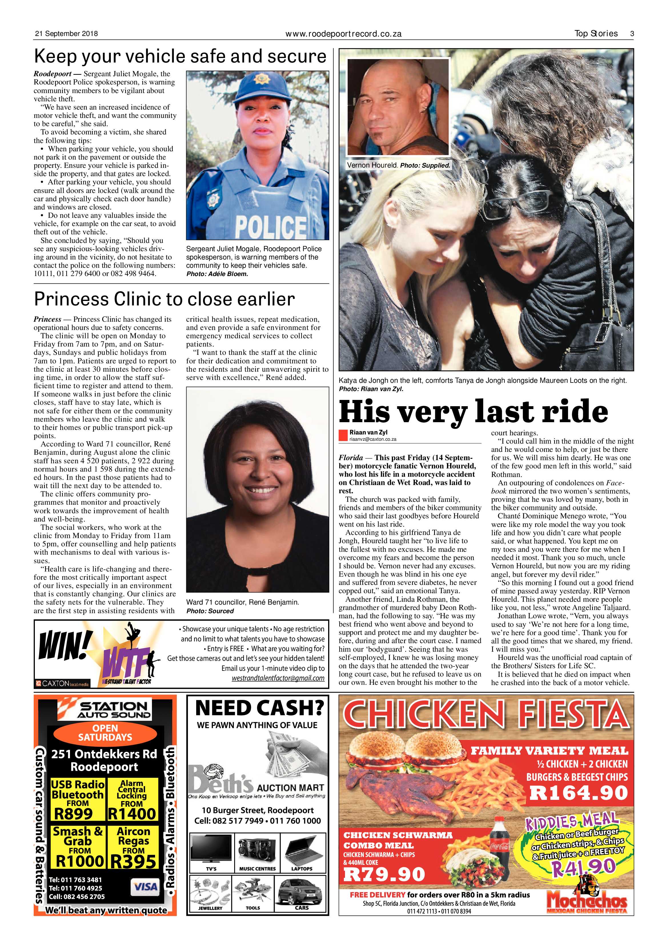 Roodepoort Record 21 September 2018 page 3