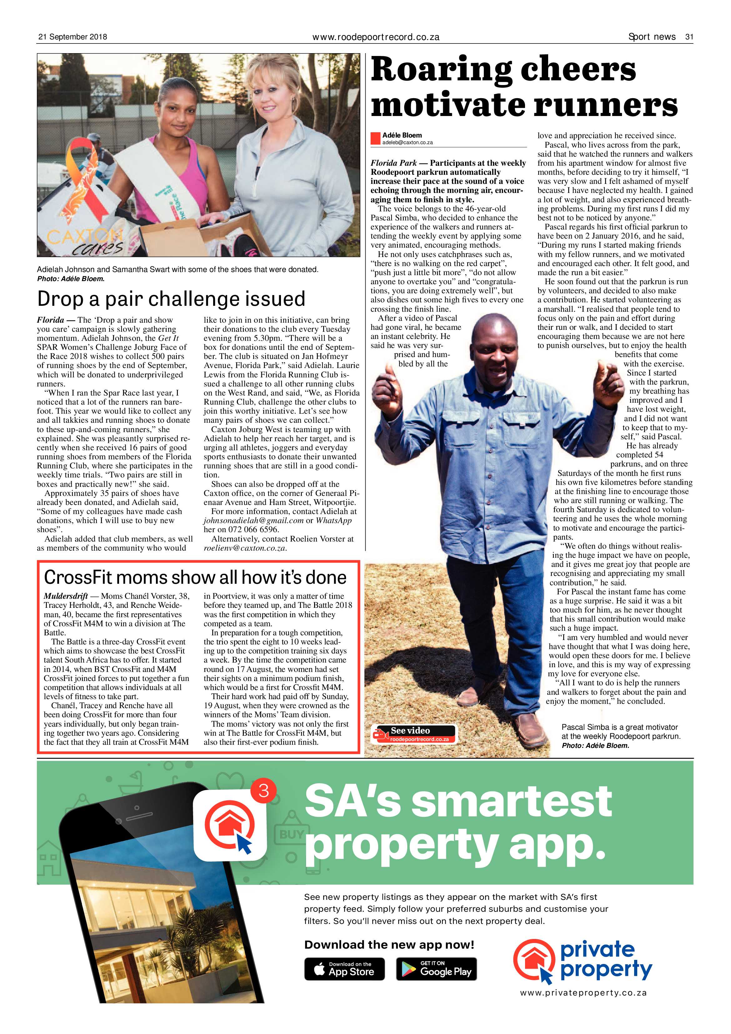 Roodepoort Record 21 September 2018 page 31