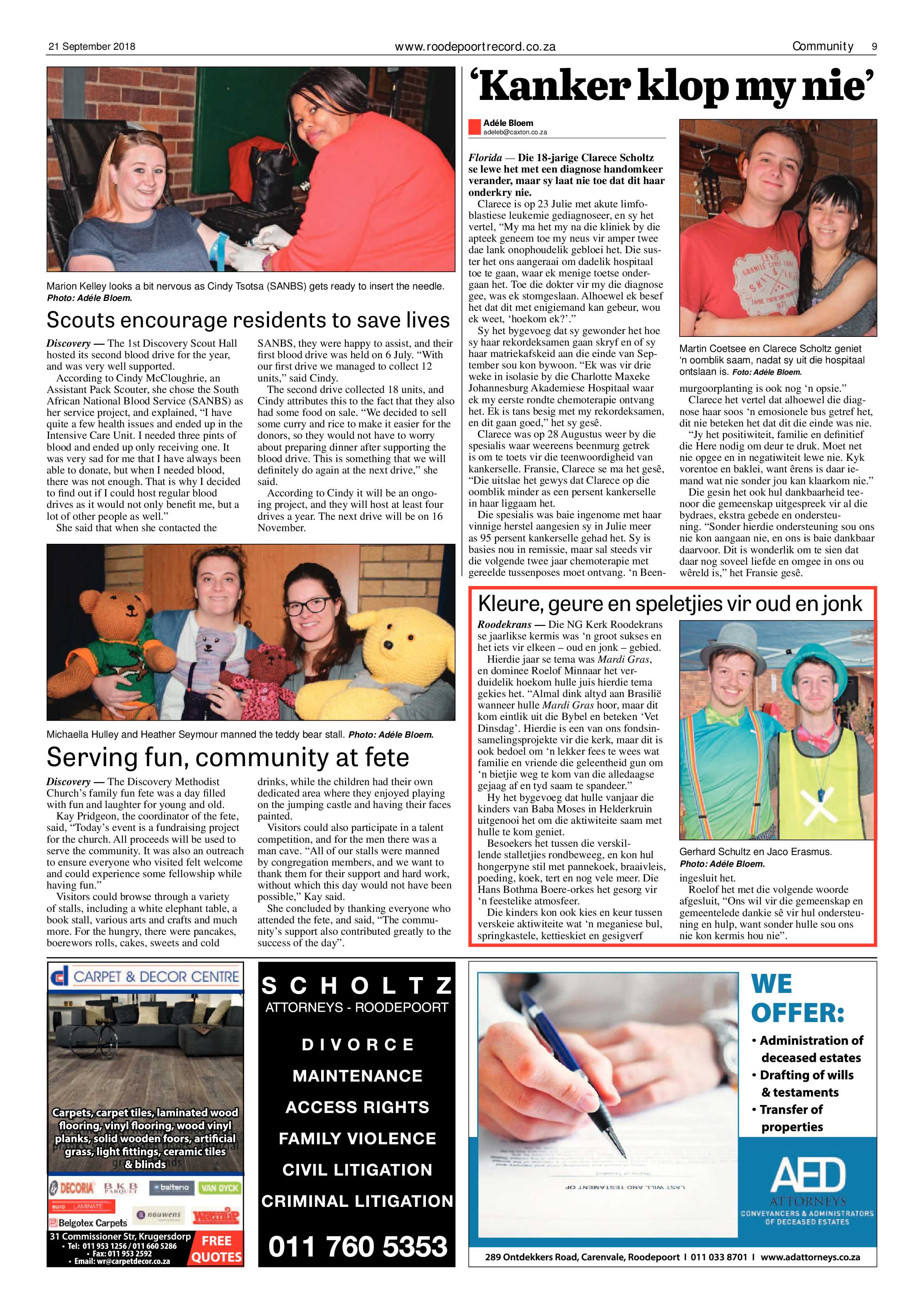 Roodepoort Record 21 September 2018 page 9