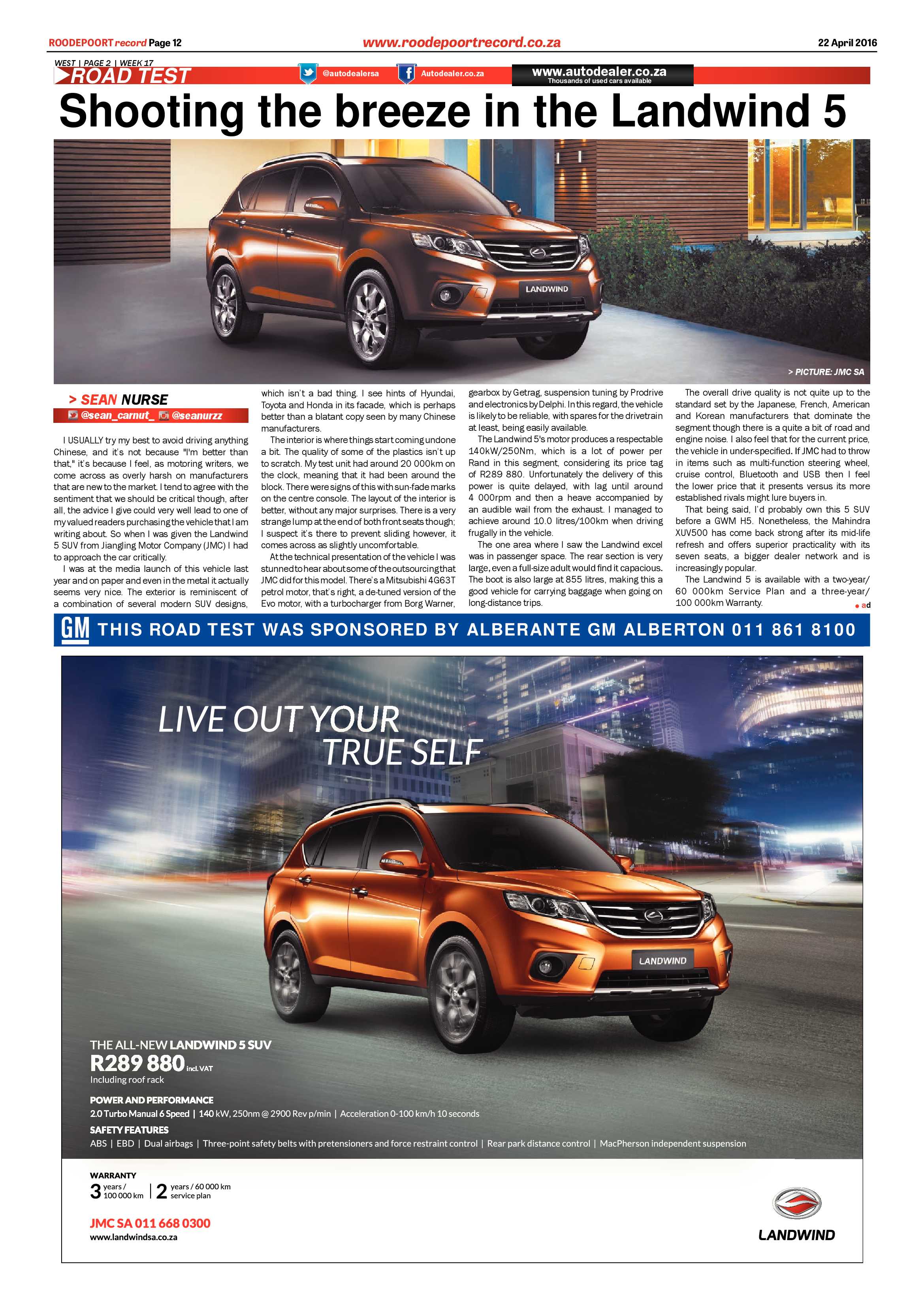 Roodepoort Record 22 April 2016 page 12