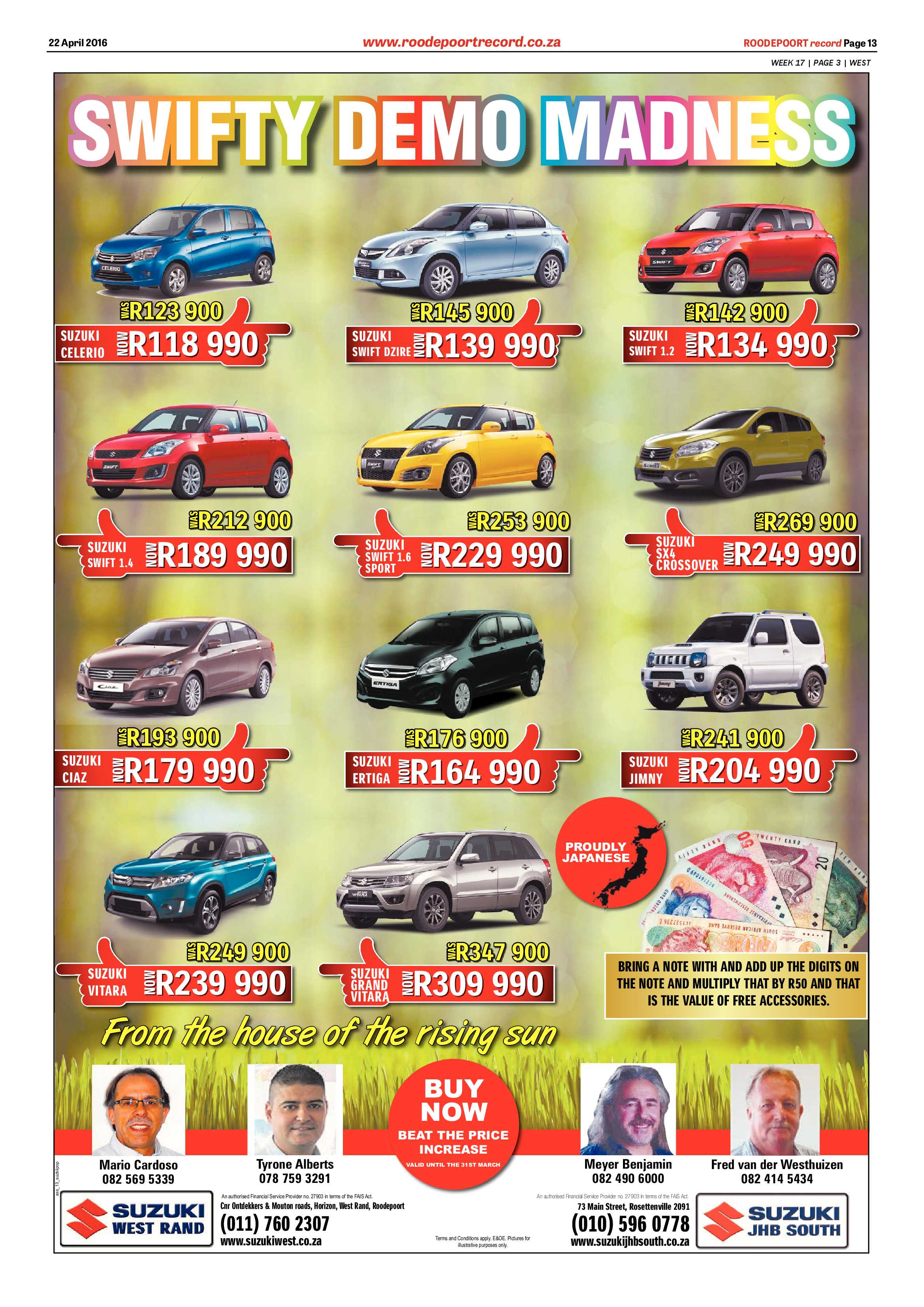 Roodepoort Record 22 April 2016 page 13